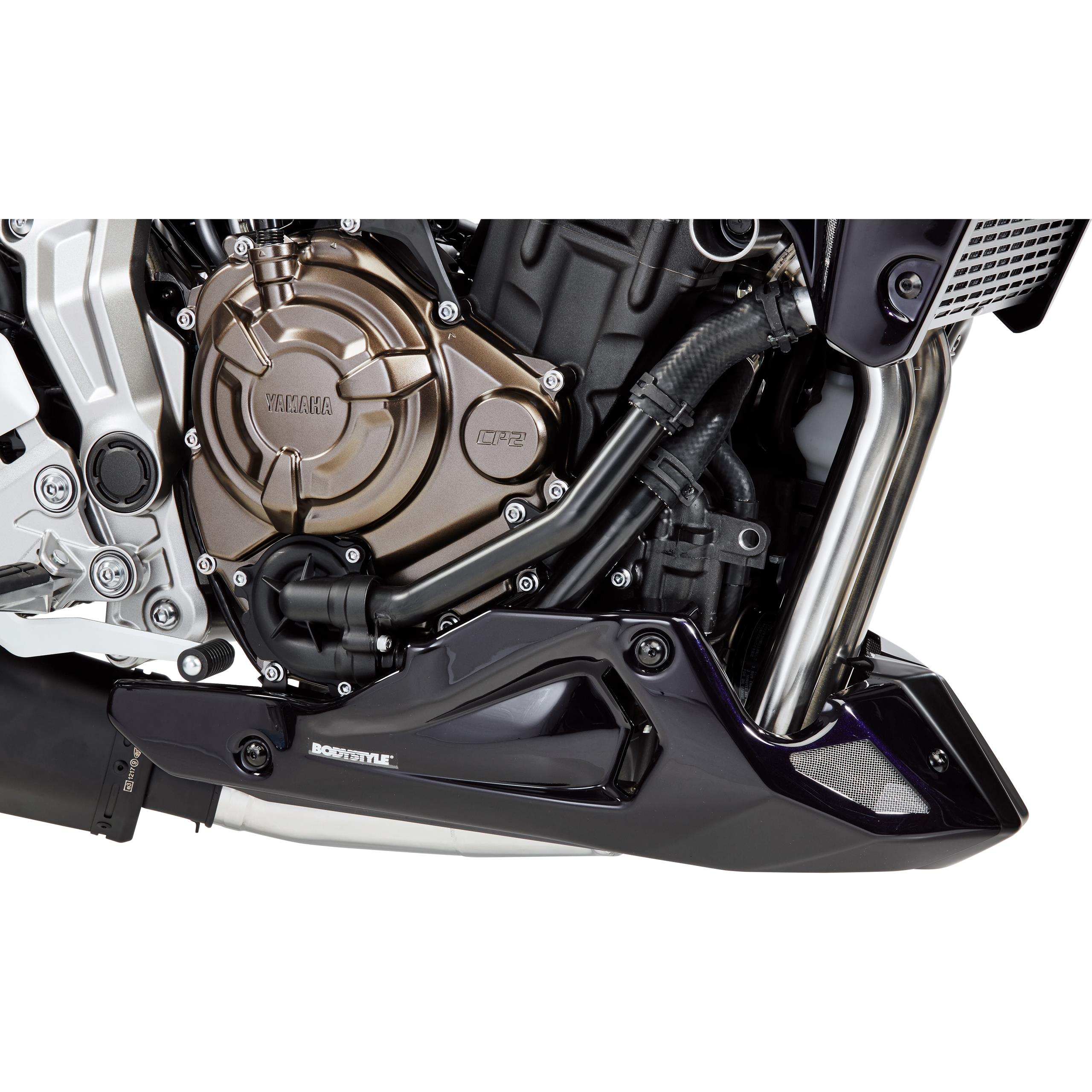 Bodystyle Bugspoiler Sportsline violett für Yamaha MT-07 2014-2020 - Motorradteile & Ersatzteile - Verkleidungen & Abdeckungen