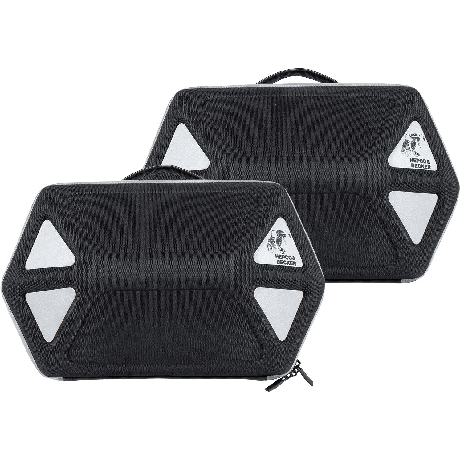 Hepco & Becker-Seitentaschen Royster Speed für C-Bow Paar grau/schwarz 26 L-5750031199010220