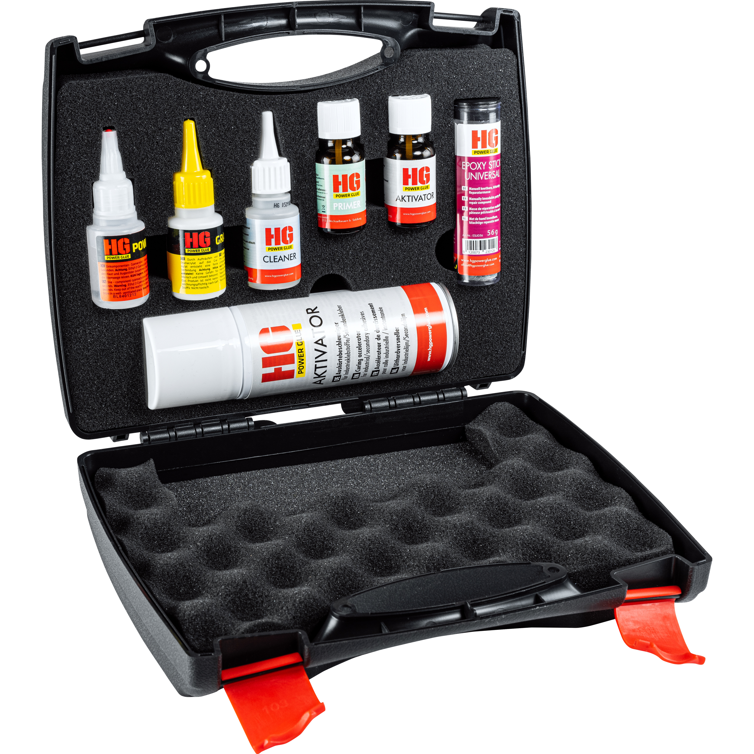 HG Powerglue-HG XXL-Koffer 7-tlg.-5750431226000260
