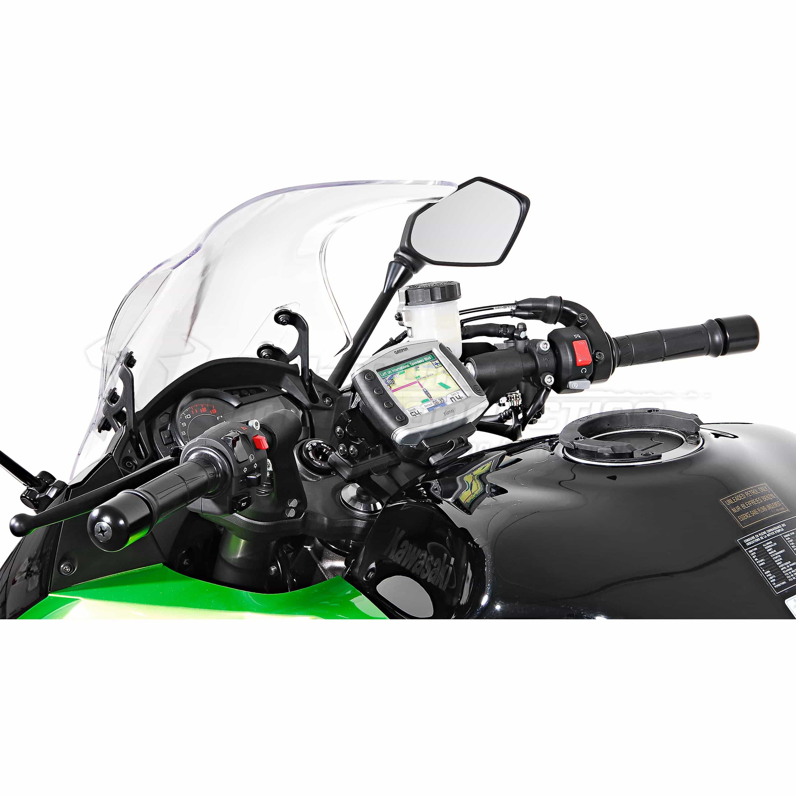 SW-MOTECH QUICK-LOCK Navi-Halter an Lenker für Kawa Z/Ninja 1000 SX - Motorradzubehör - Multimedia