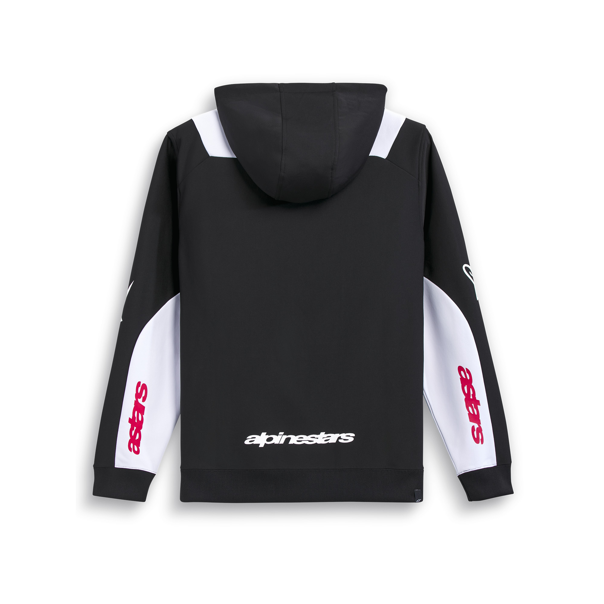 Alpinestars-Sessions V3 Hoodie schwarz/weiß/rot L-0001825003035010