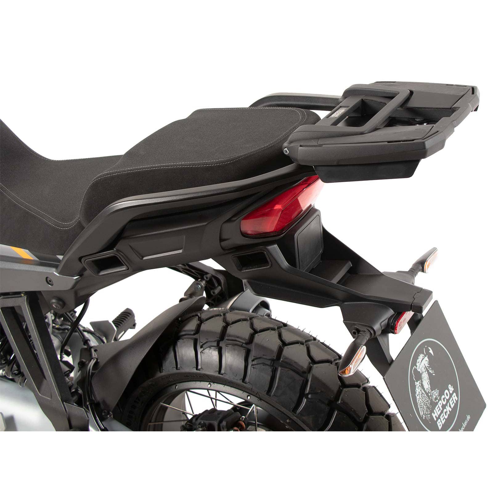 Hepco & Becker Gepäckträger Easyrack schwarz für Moto Guzzi Stelvio 1000 - Motorradzubehör - Motorradgepäck