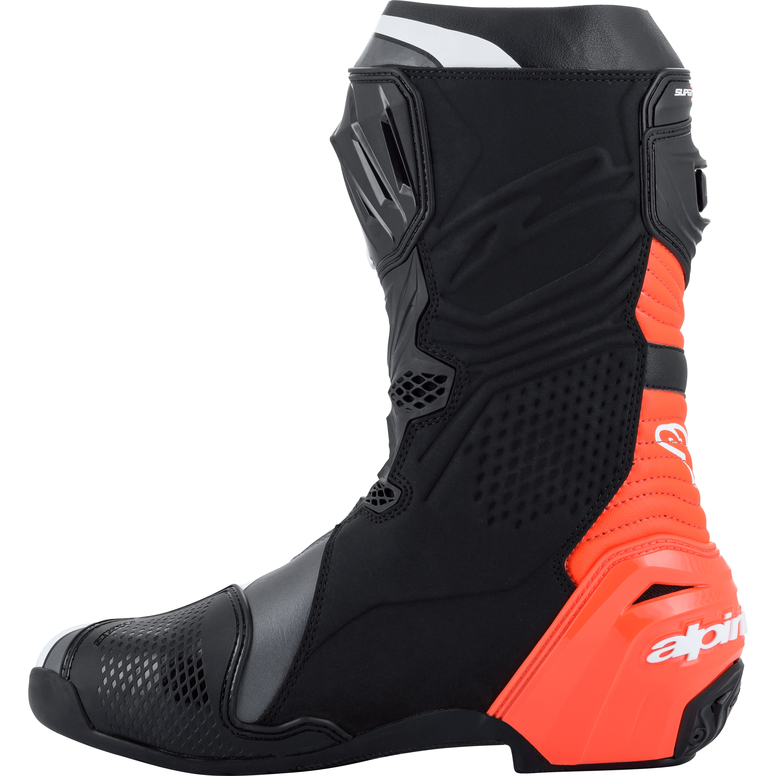 Alpinestars-Supertech R Motorradstiefel lang neonrot 45-3007671999022745