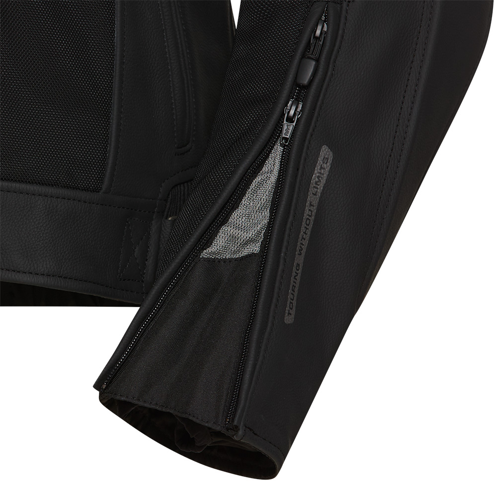 Pharao-Nitra WP Leder-/Textiljacke schwarz-0000860003001