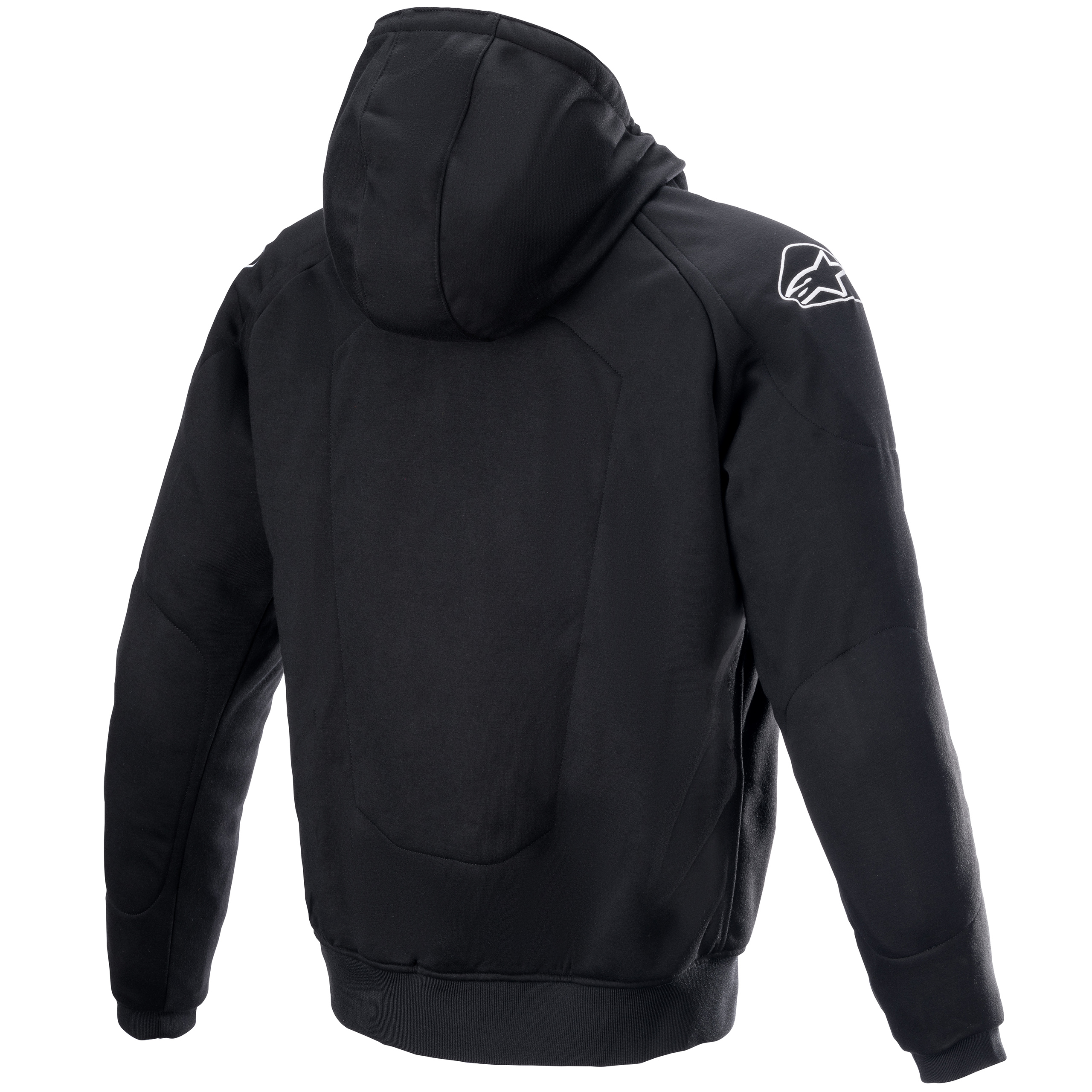 Alpinestars-Chrome Ignition Hoodie schwarz/fluo gelb 4XL-0000315999046014