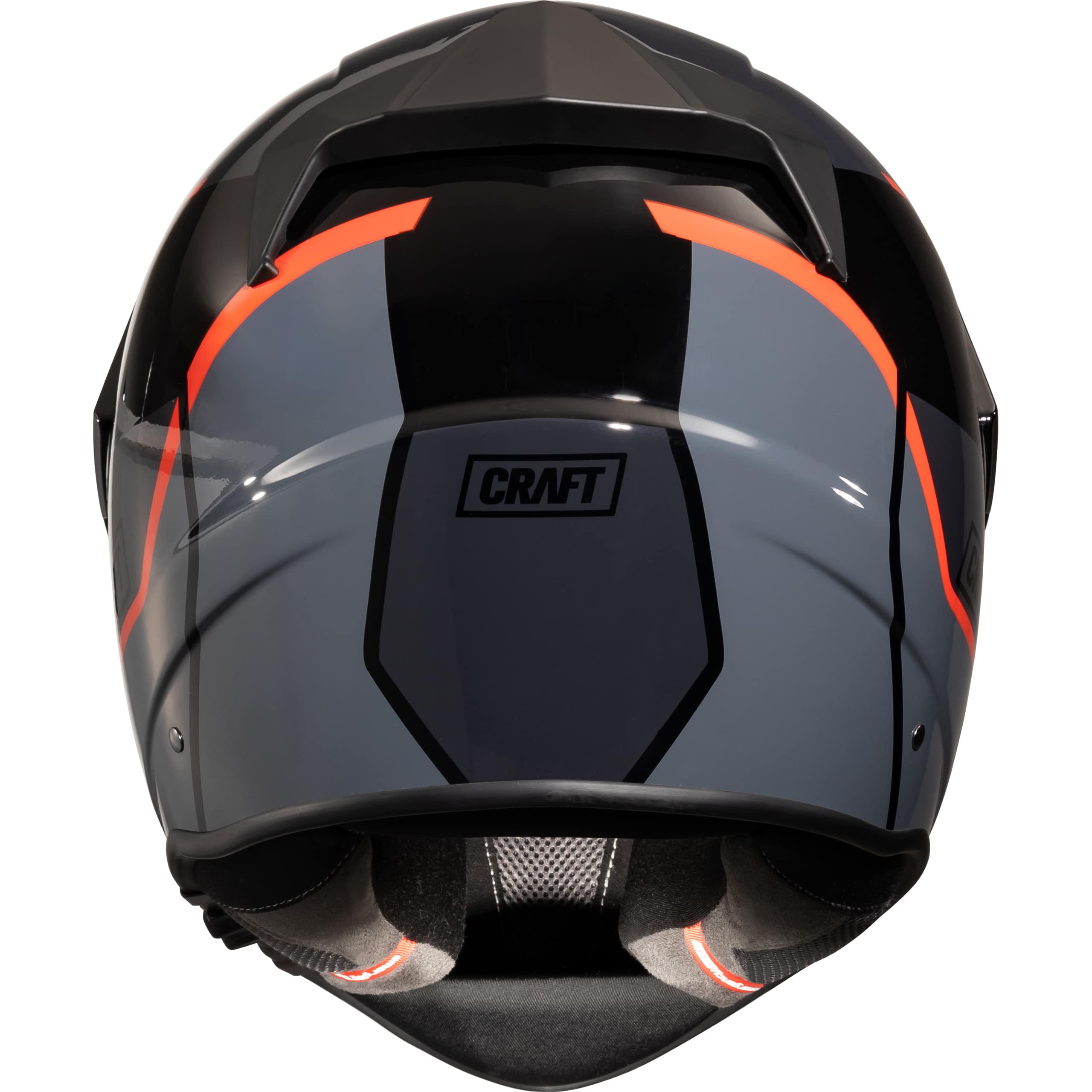 Craft-Fiberglas Endurohelm Rot Dekor #23-4801191999035