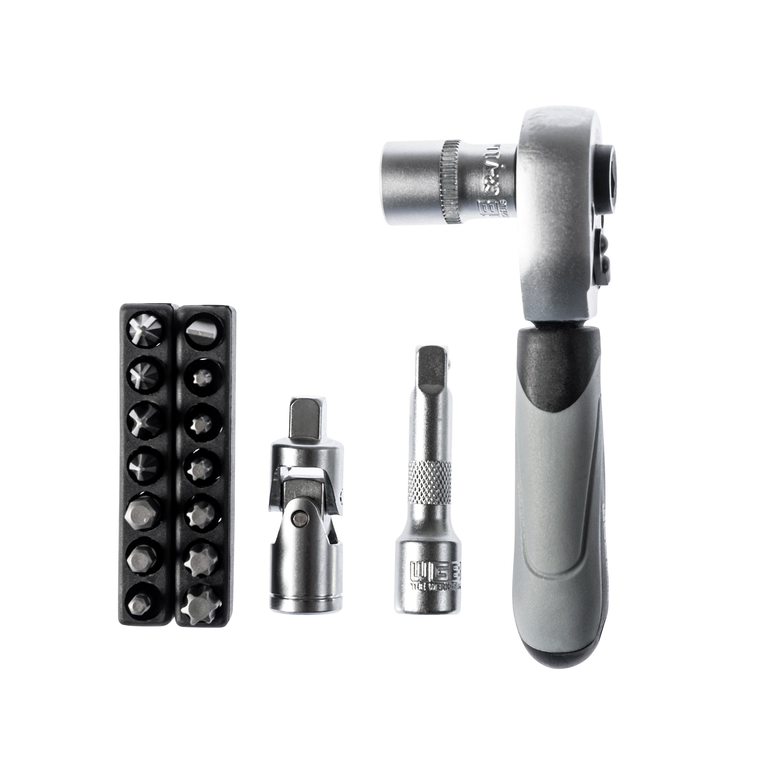 WGB-Mini Steckschlüsselsatz 6,3mm (1/4") 28-teilig-5753021158000141