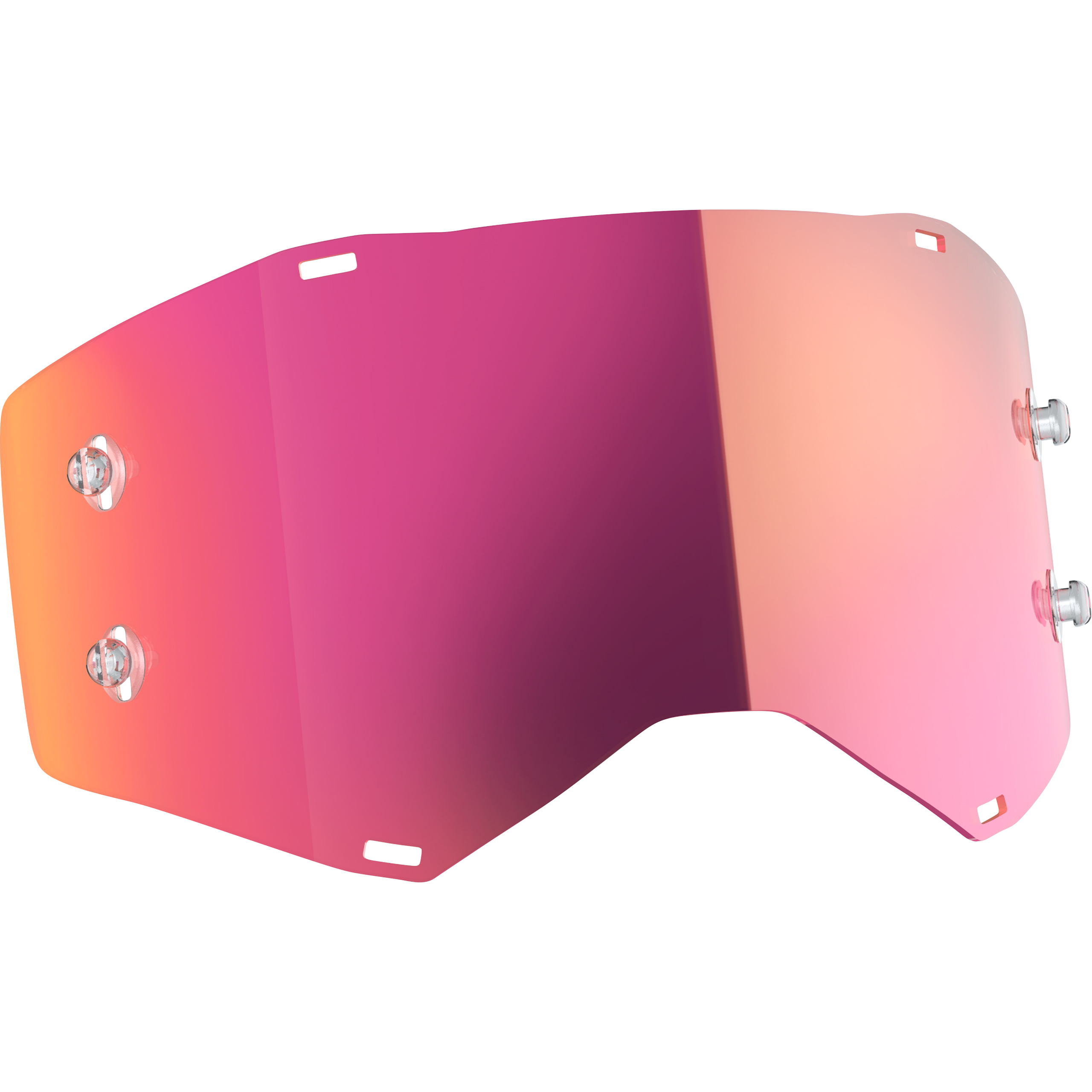 Scott-Ersatzglas Works Prospect/Fury pink chrome getönt-4505361999085999