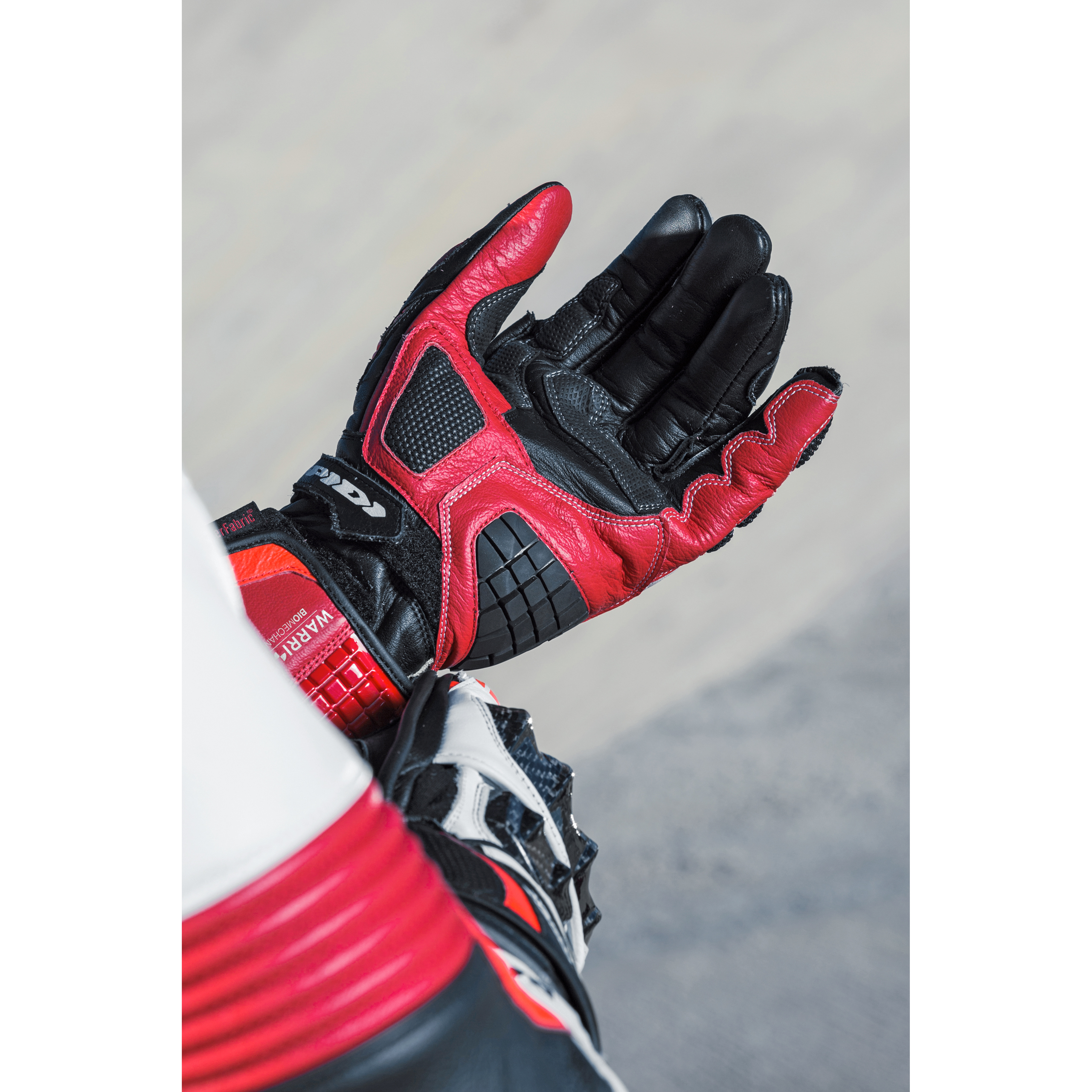 SPIDI-Carbo Track Evo Lederhandschuh lang-3117041006002010