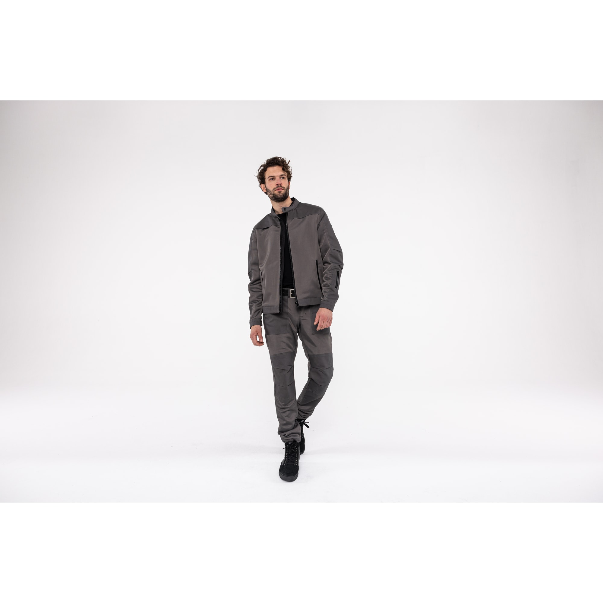 John Doe-Aero Mesh Jacke grau-0000463005007