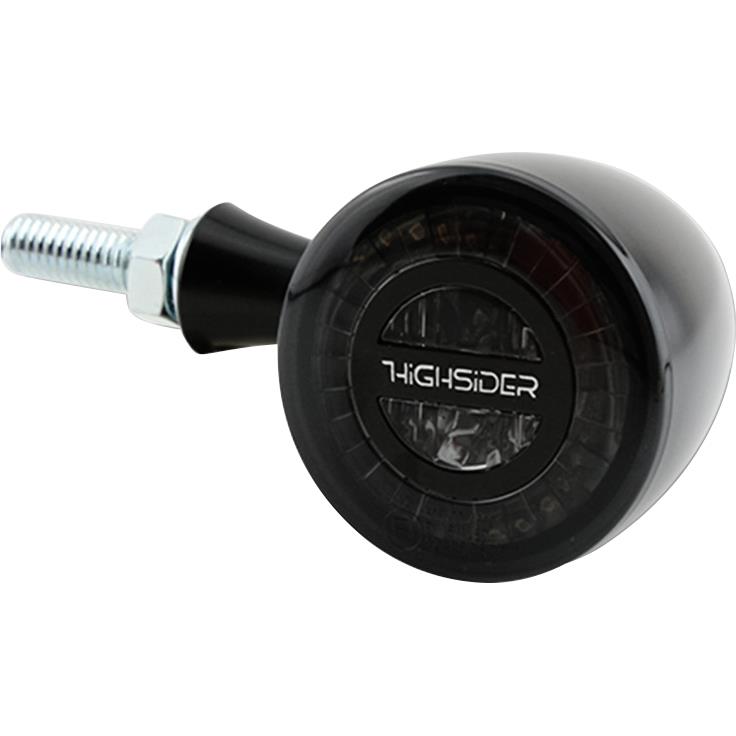 Highsider-LED Alu Rücklicht/Blinkerpaar Rocket Bullet Ø45mm-5710991029001520