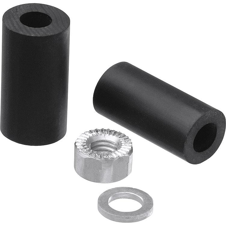 Kellermann Ersatzteile für BL 1000 Gummiadapterset Typ1 ab 11,5 mm - Motorradteile & Ersatzteile - Beleuchtung