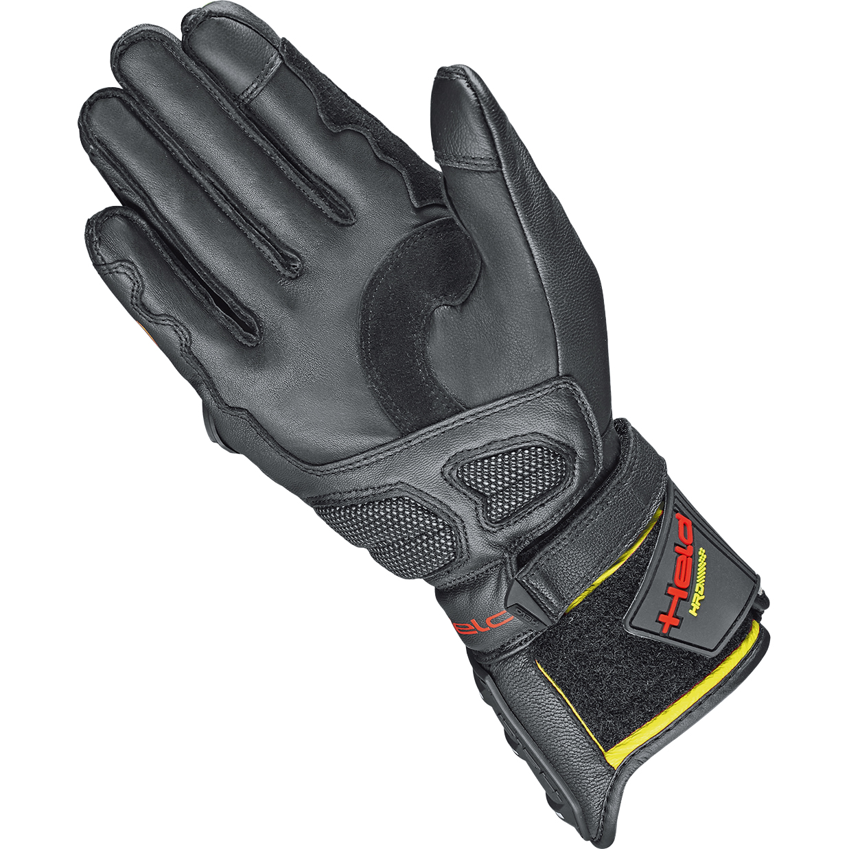 Held-Akira RR Lederhandschuh lang weiß/rot 7-3117881006022932