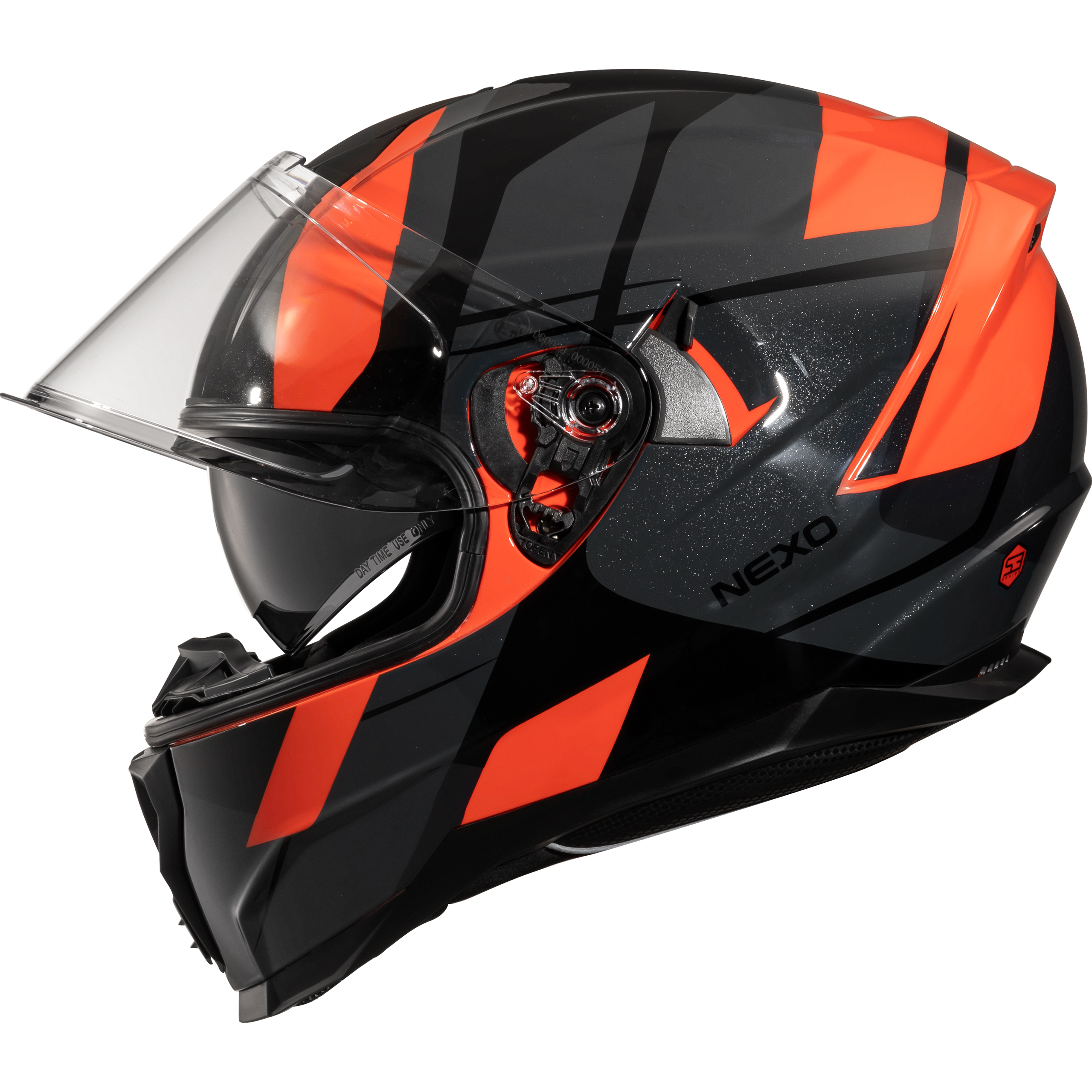 Nexo-Integralhelm Comfort II Rot Dekor #24 XXL-4604121999031012