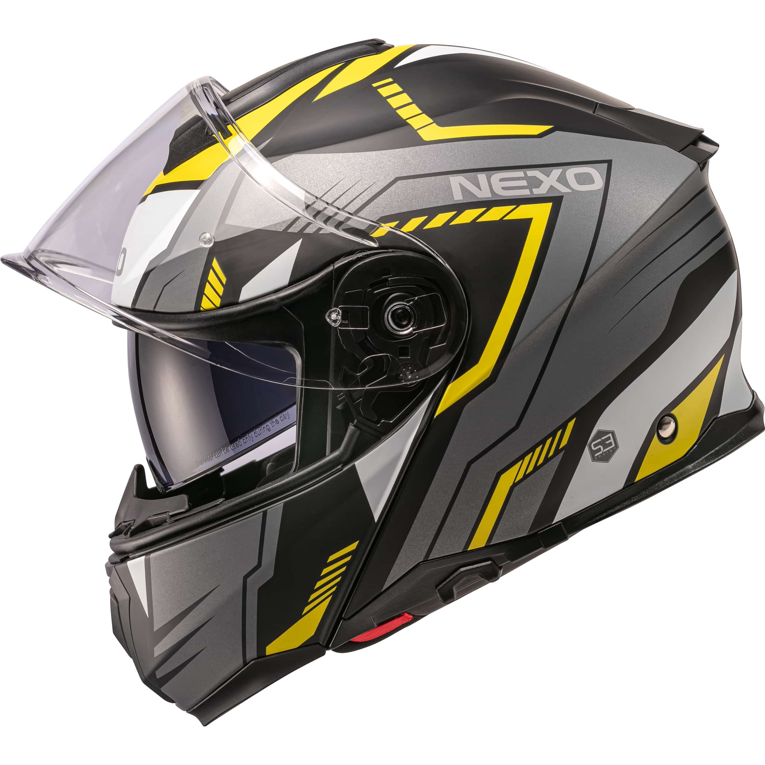 Nexo-Klapphelm Comfort II gelb dekor #22-4701291999055