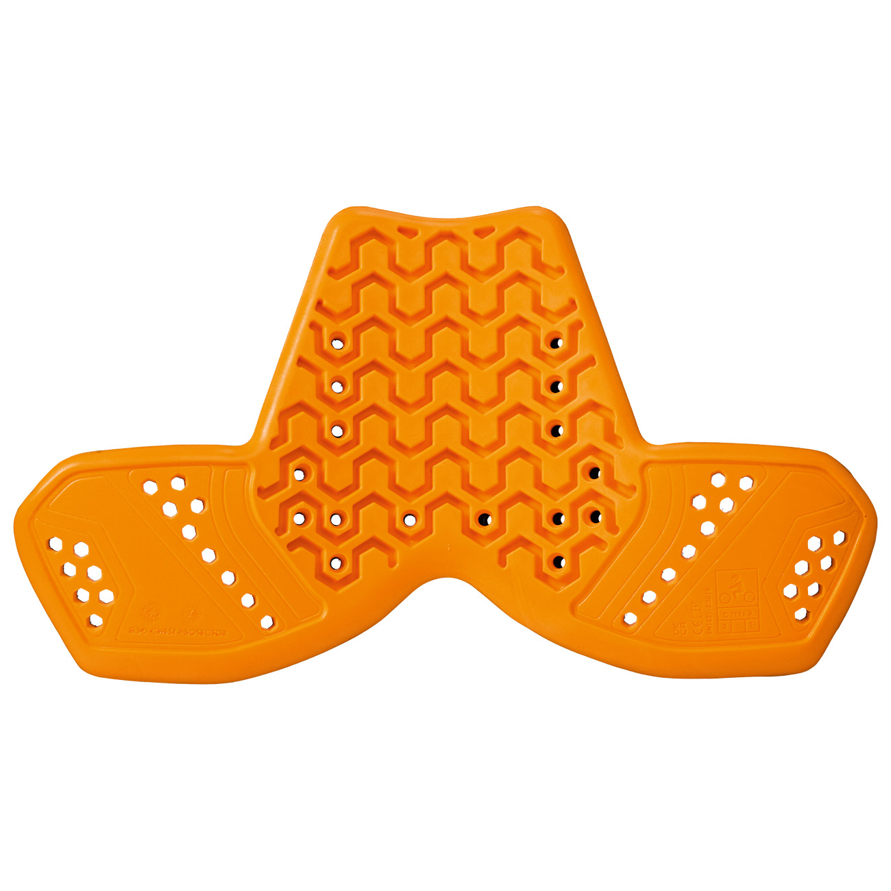 Held-D3O Racing Brustprotektor schwarz/orange-0001115999063