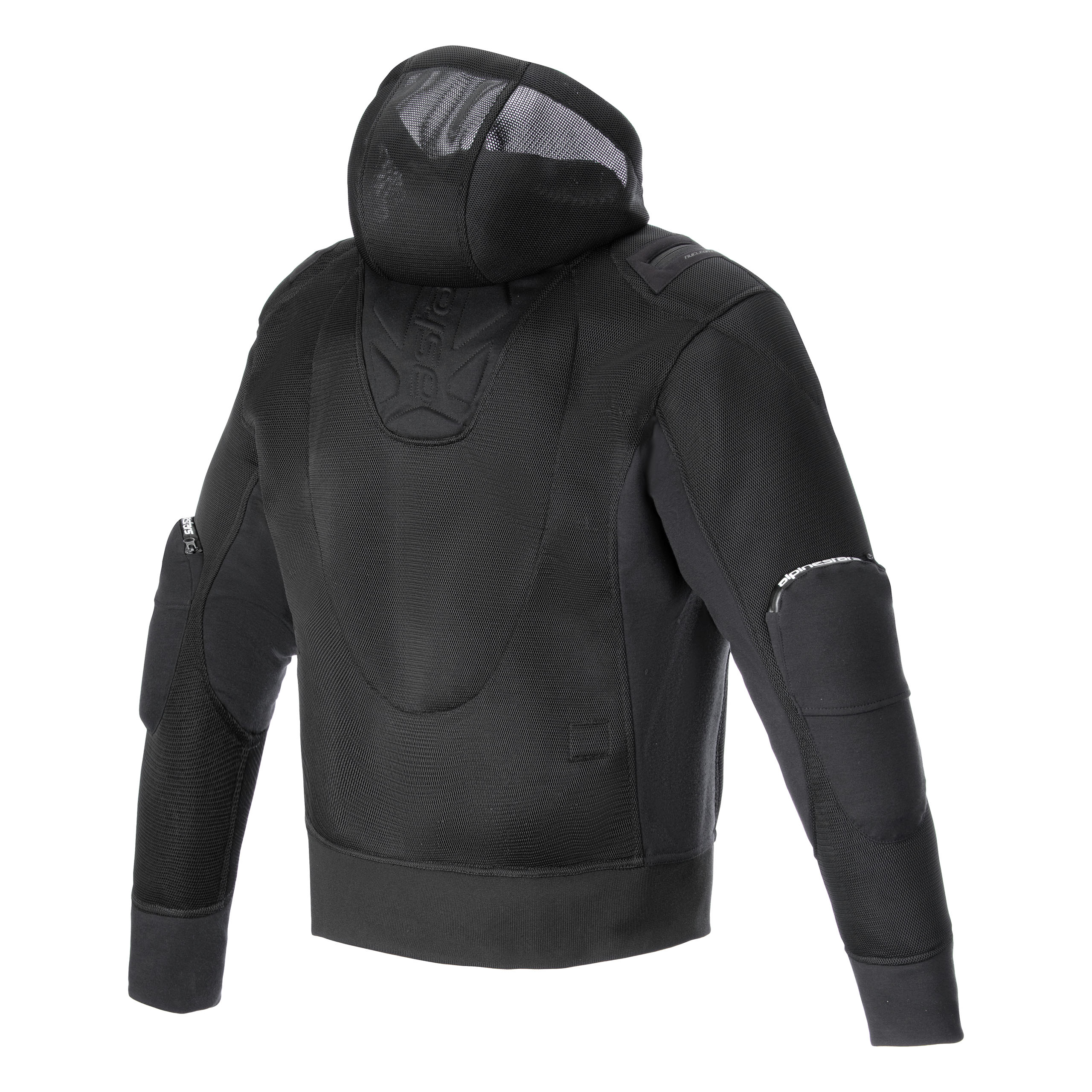 Alpinestars-Moflow Air Tech Hoodie schwarz/schwarz XL-0002154999043011