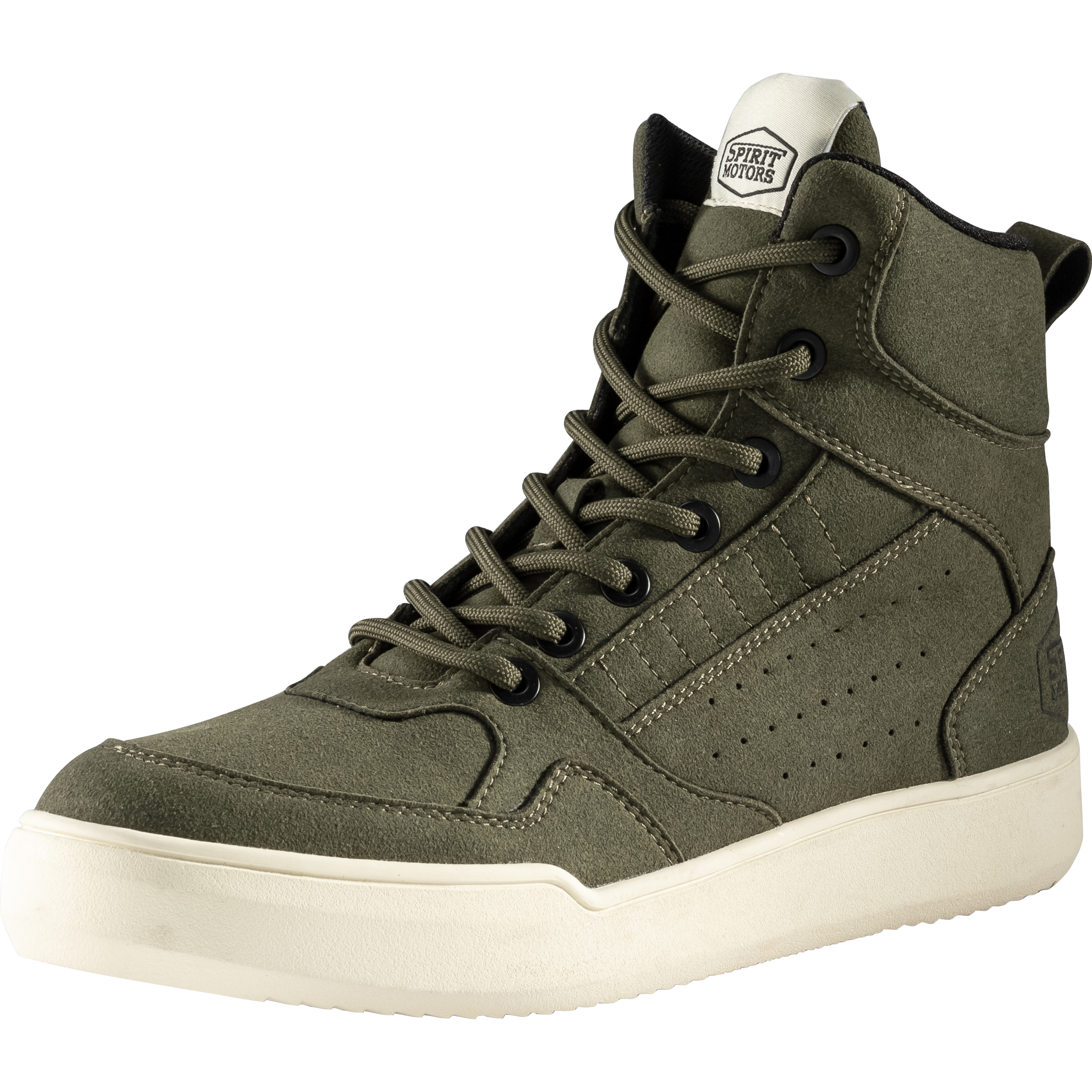 Spirit Motors Billy Winker Motorradschnürstiefel kurz olive 44 - Motorradbekleidung - Motorradstiefel & Motorradschuhe
