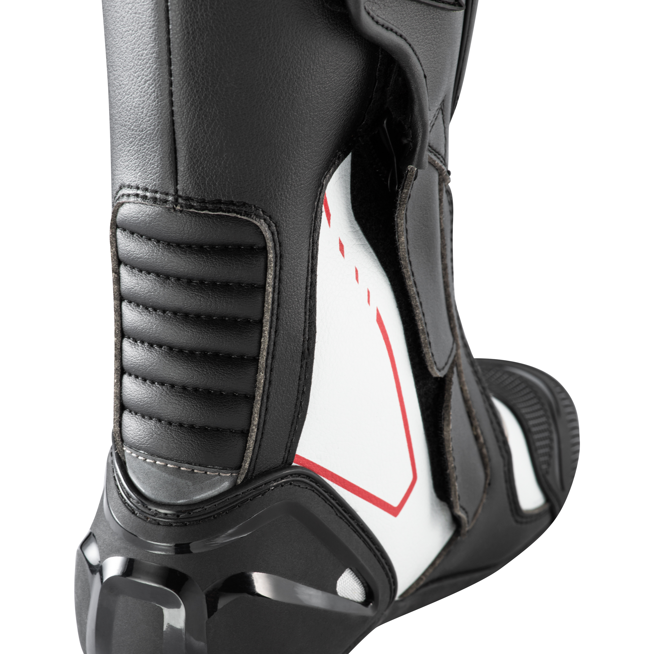 FLM-Brooklands Motorradstiefel lang weiß 47-3006471999004747