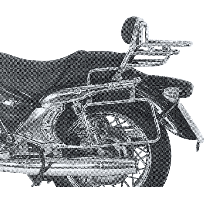 Hepco & Becker Seitenkofferträger chrom für Moto Guzzi California Evo/Class - Motorradzubehör - Motorradgepäck