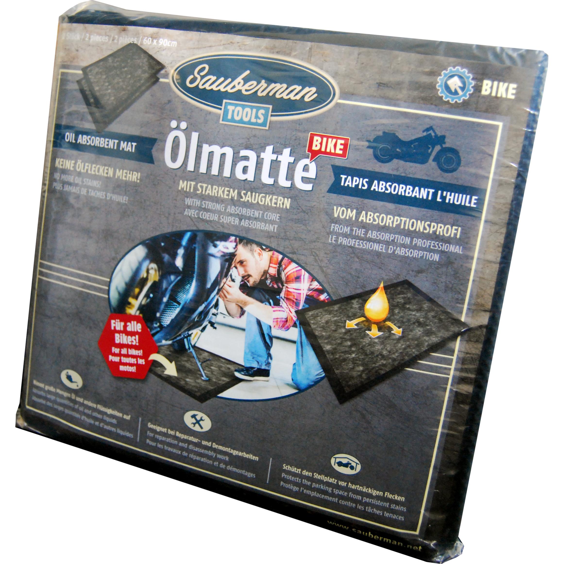 Sauberman-Ölmatte Bike 2er Set 60 x 90 cm-5726811098010000