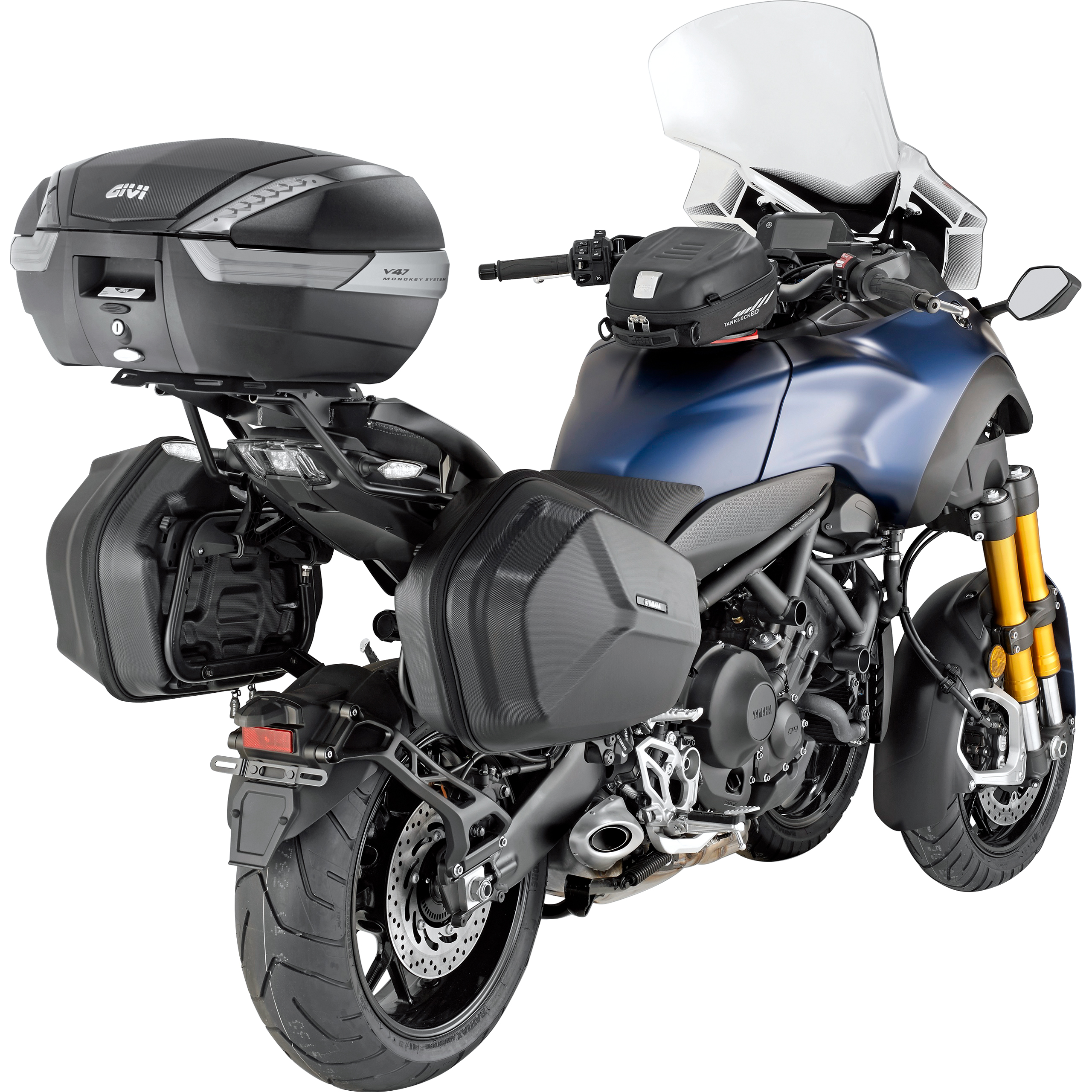 Givi-Monokey® Topcase V47NNT Tech carbonlook/matt schwarz 47 Lite-5686881189000554