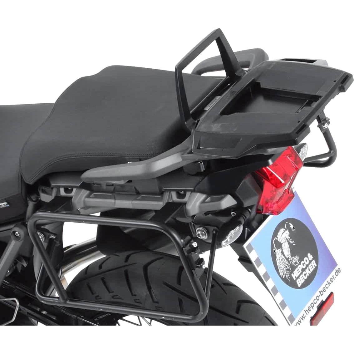 Hepco & Becker Alurack Gepäckbrücke schwarz für Tiger Explorer 1200 16-21 - Motorradzubehör - Motorradgepäck