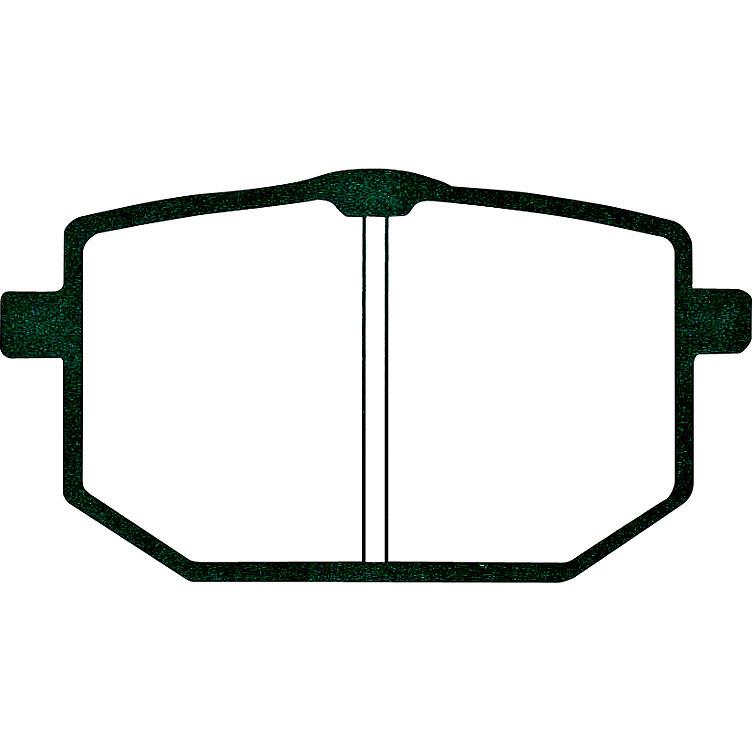 Hi-Q Bremsbeläge organisch FA118  71x38,8x10mm - Motorradteile & Ersatzteile - Bremsen