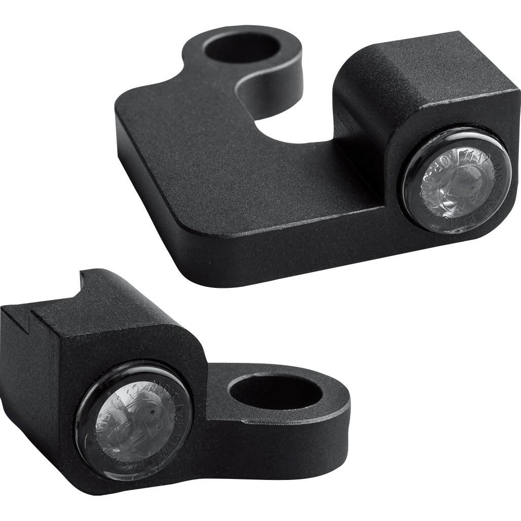 HeinzBikes LED Blinker/Positionslichtpaar Nano für Sportster 04-13 schw - Motorradteile & Ersatzteile - Beleuchtung