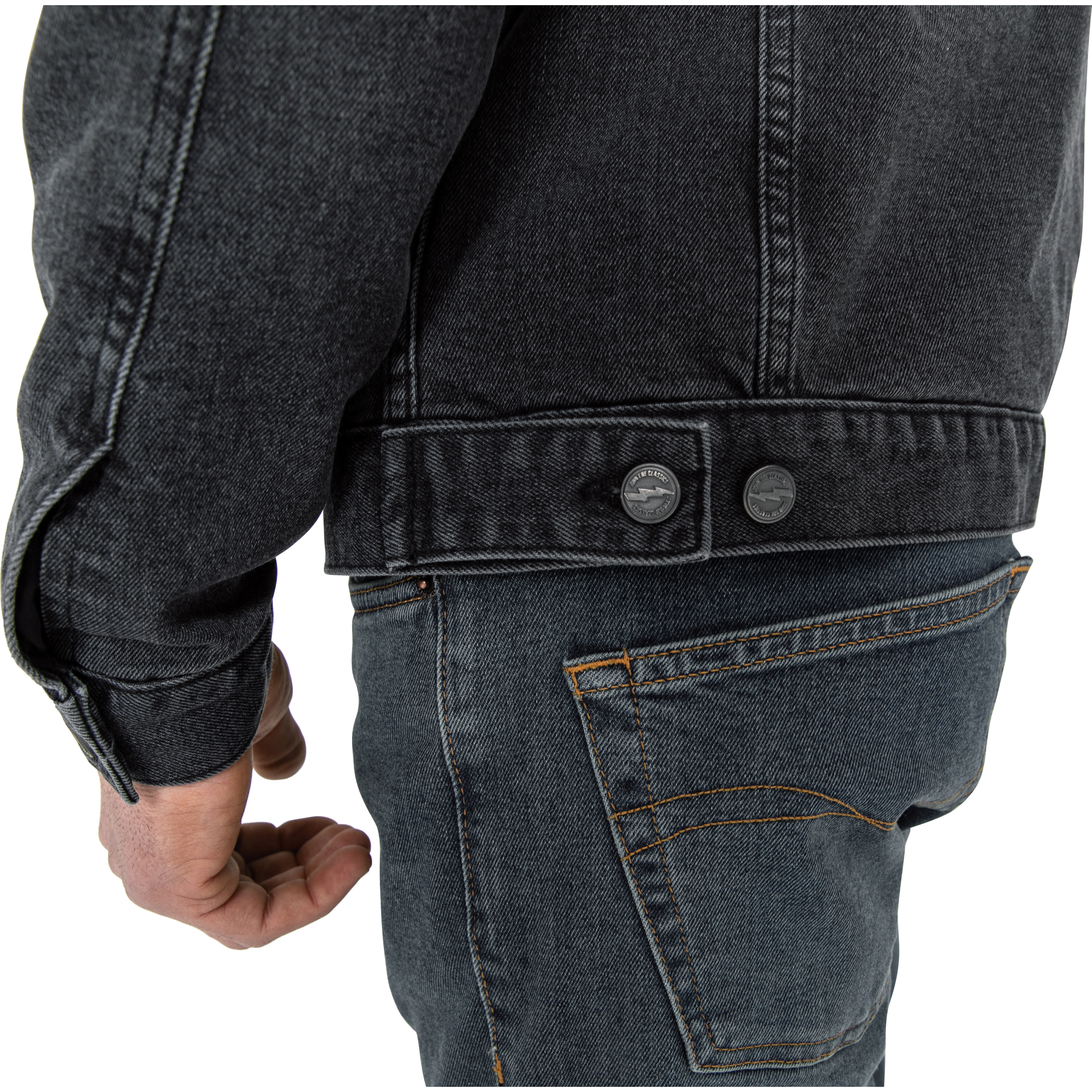 John Doe-Maverick Textiljacke schwarz XS-1000191999001007