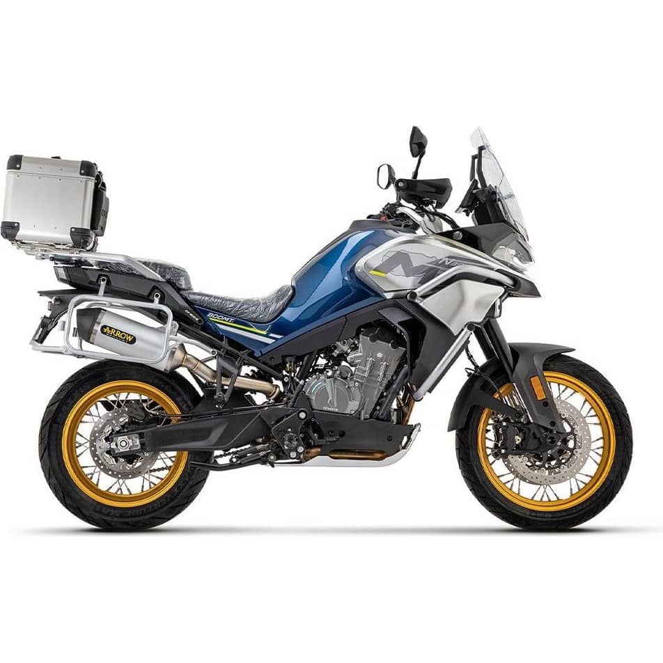 Arrow Exhaust Auspuff Race-Tech 71943AK Alu/Carbon f. CF Moto 800 MT 22-24 - Motorradteile & Ersatzteile - Auspuff