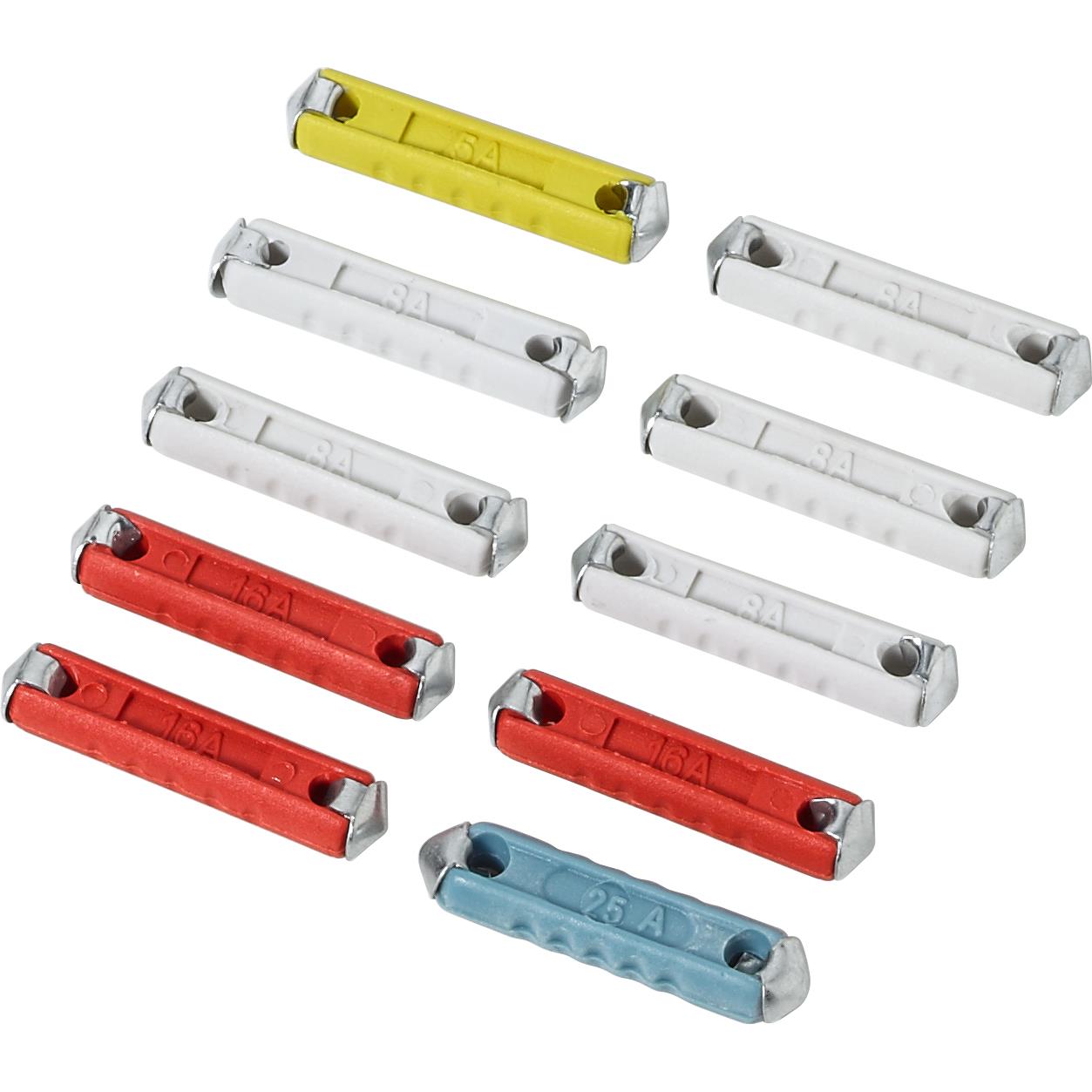 Top-Lamp Keramiksicherungen 10er Pack 5-25A - Motorradteile & Ersatzteile - Elektrik