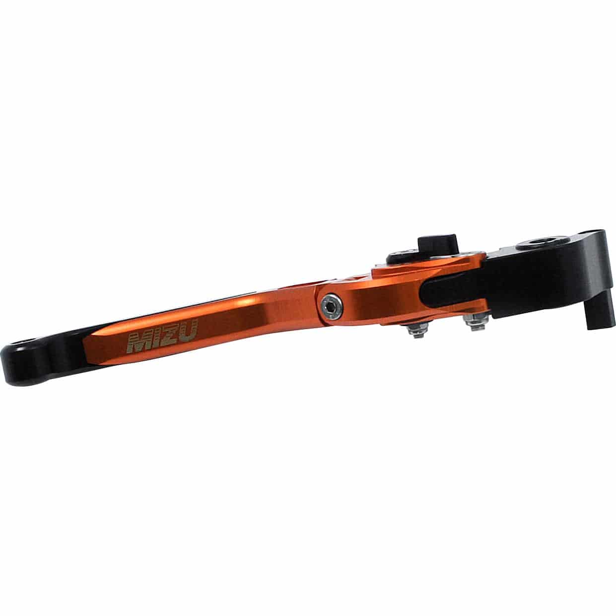 Mizu Bremshebel einstellbar/klappbar GP Alu KTR3 orange - Motorradteile & Ersatzteile - Lenker, Griffe & Hebel