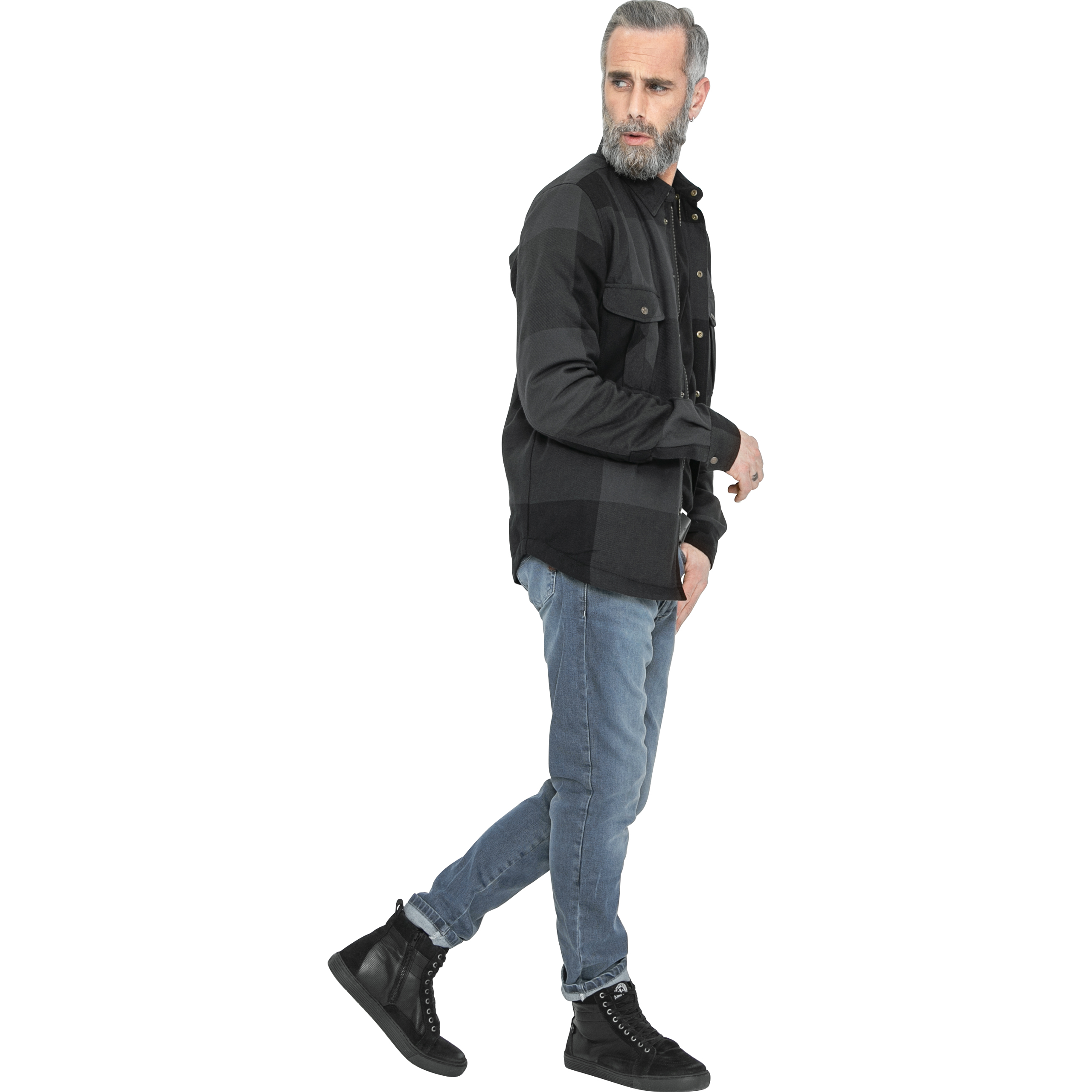 John Doe-Motoshirt XTM Big Block grau/schwarz 5XL-2406031999007015