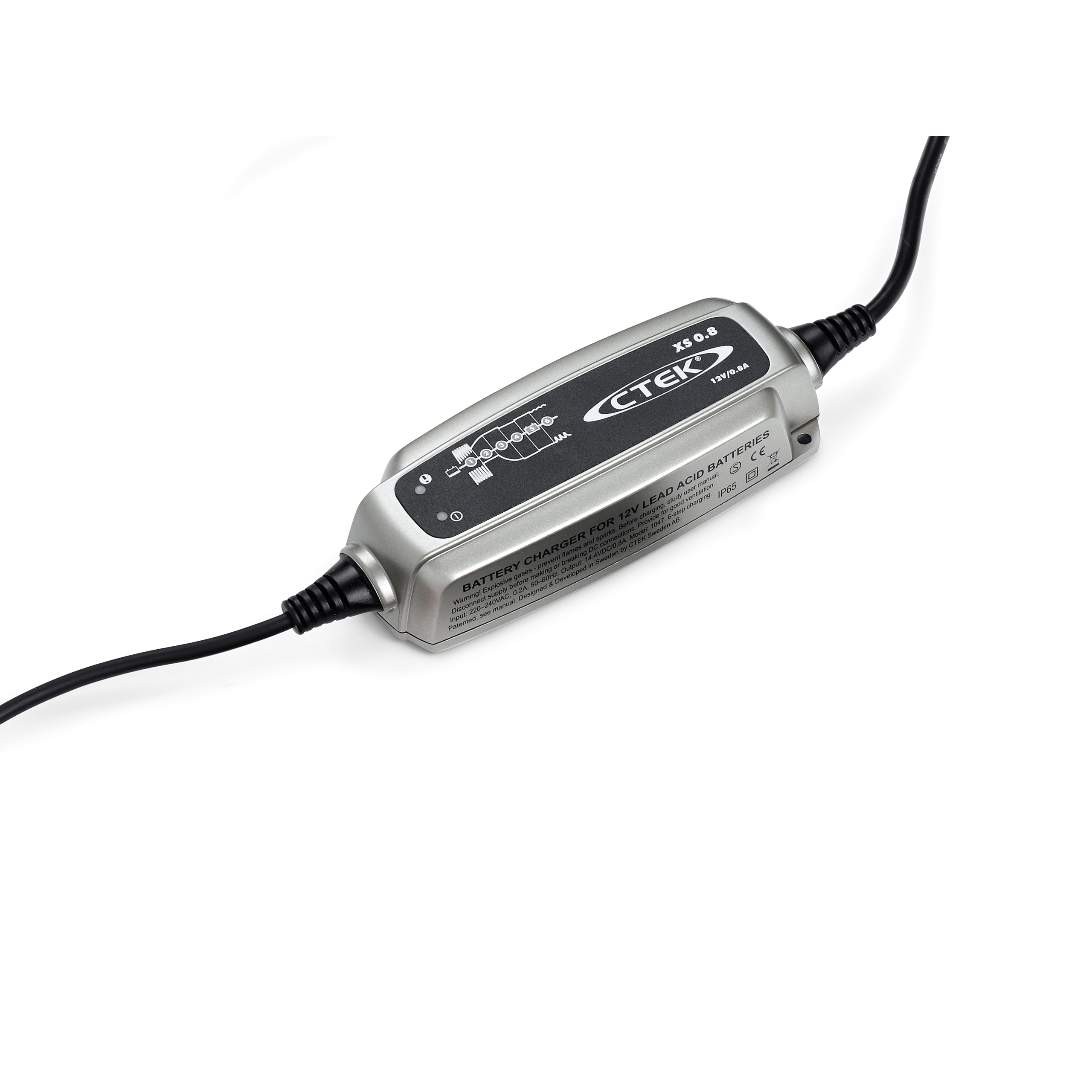 CTEK-Batterieladegerät XS 0.8 EU, 12V 800mA, für Blei-Säure-5652501184000390