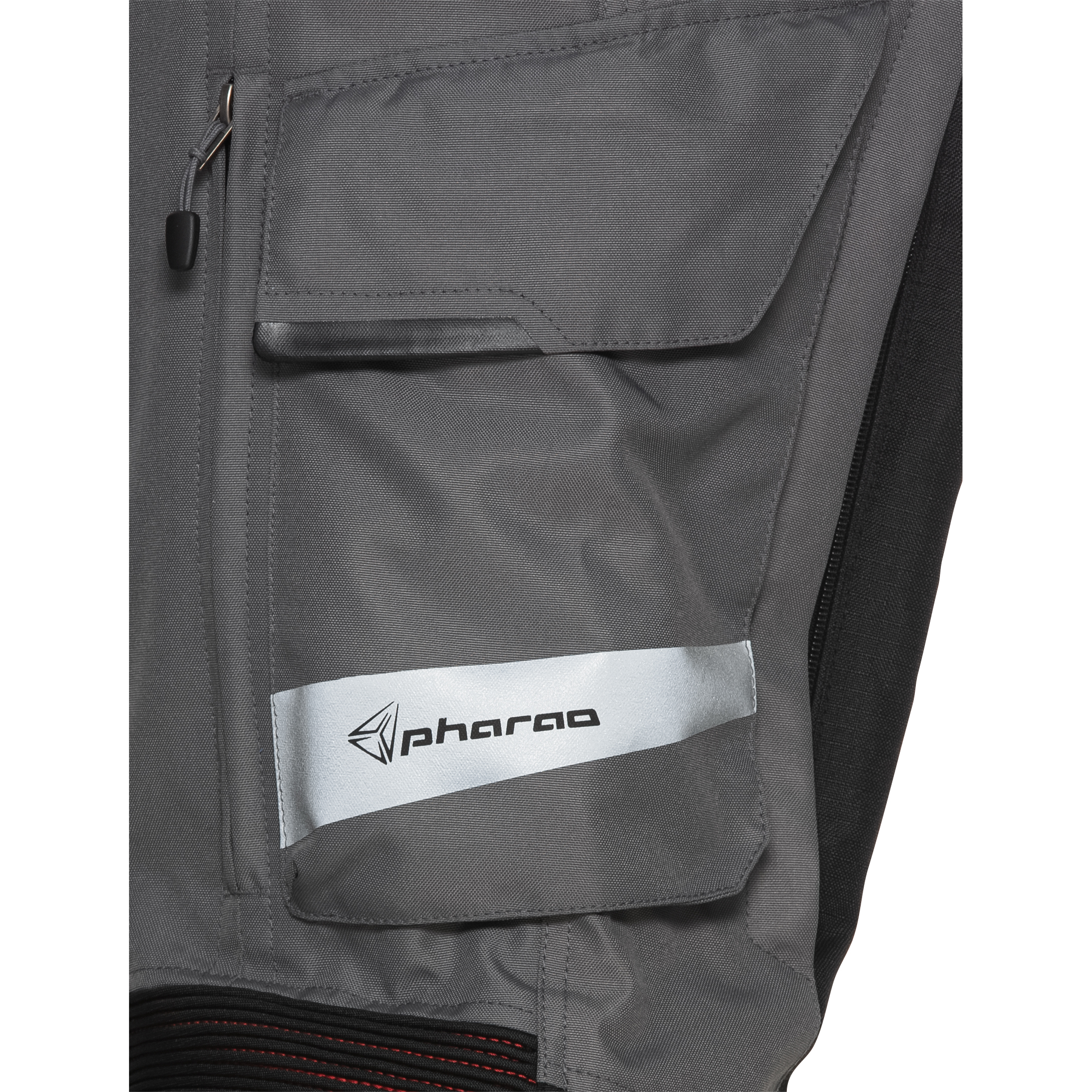Pharao-Tura WP Adv. Textil-/Lederhose grau/schwarz XXL-2111261003007012