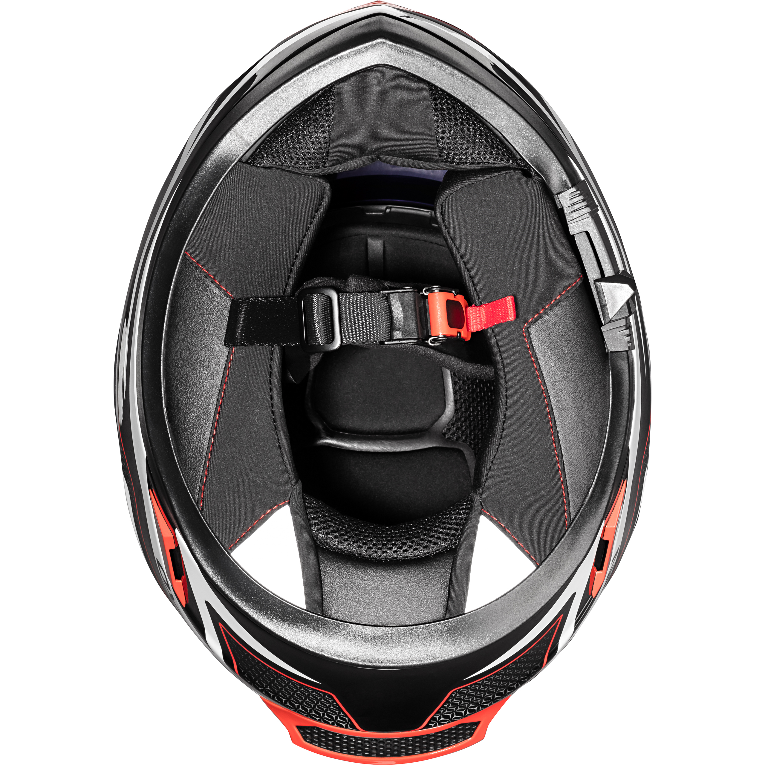 Nexo-Integralhelm Fiberglas Sport III Rot Dekor M-4603691999031009