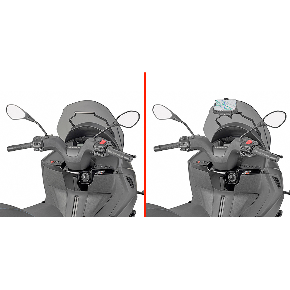 Givi barra di supporto sul parabrezza FB5622 per Piaggio MP3