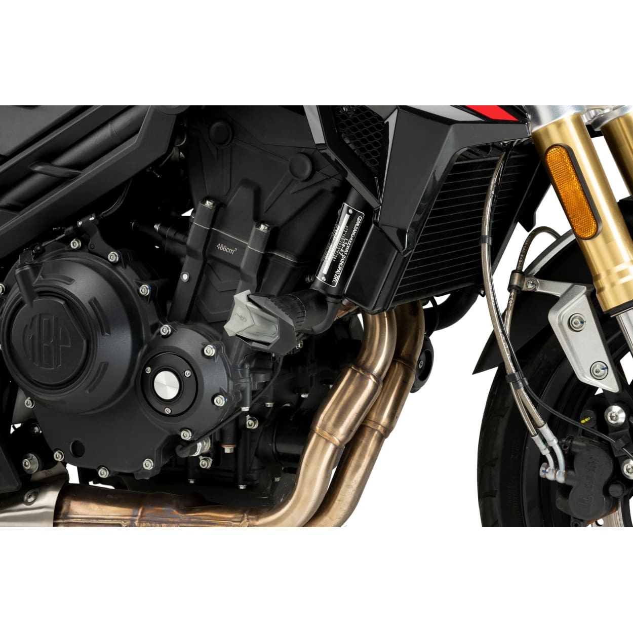 Puig crash pads R19 21746N for Keeway/Morbidelli M502N 2023-2024