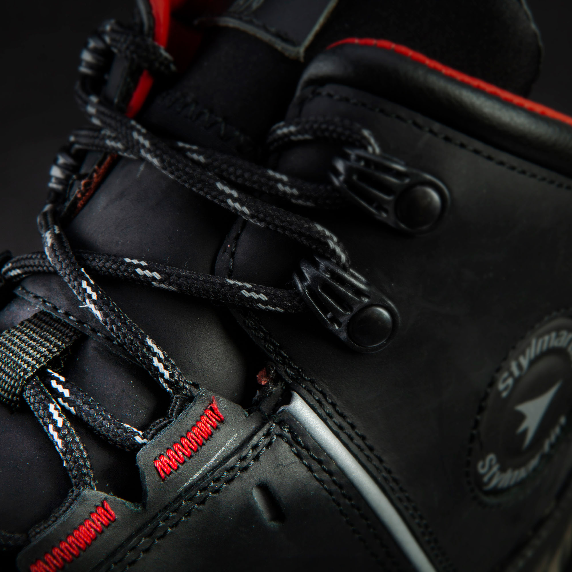 Stylmartin-Vertigo WP Motorradschnürschuh schwarz 43-0001859999001743