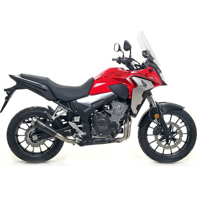 Arrow Exhaust Auspuff Pro-Race 71896PRN schwarz für Honda CB 500 X 19-24 - Motorradteile & Ersatzteile - Auspuff