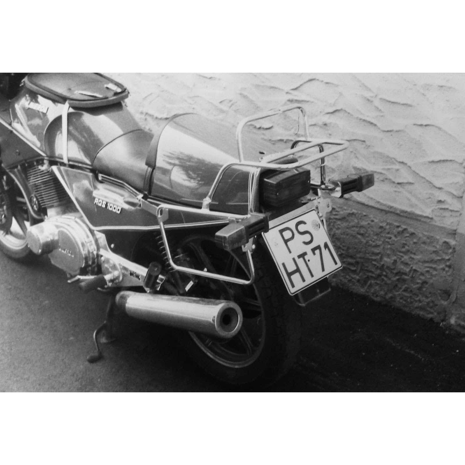 Hepco & Becker Komplett-Kofferträger schwarz für Laverda 1000 RGS 1983 - Motorradzubehör - Motorradgepäck