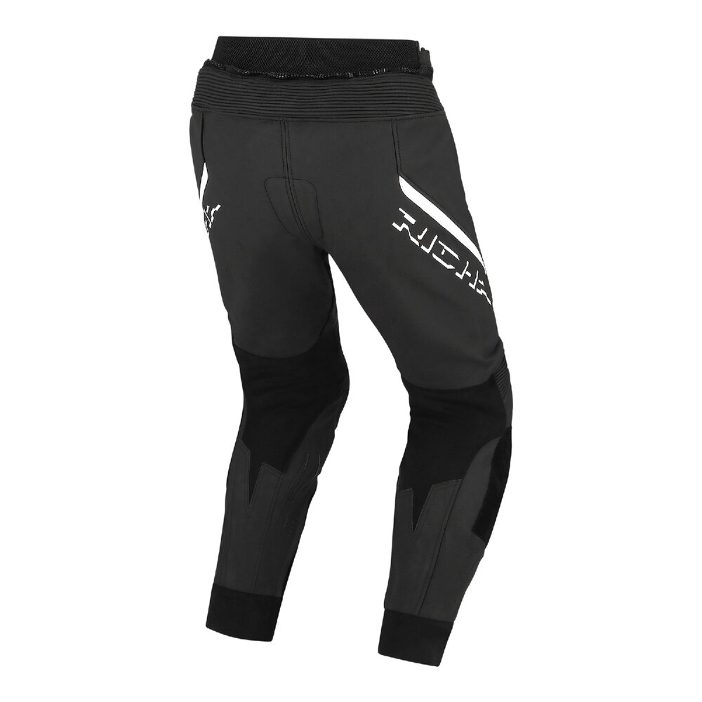 Richa-Stradale Lederhose schwarz/weiß 50-0001833002031306