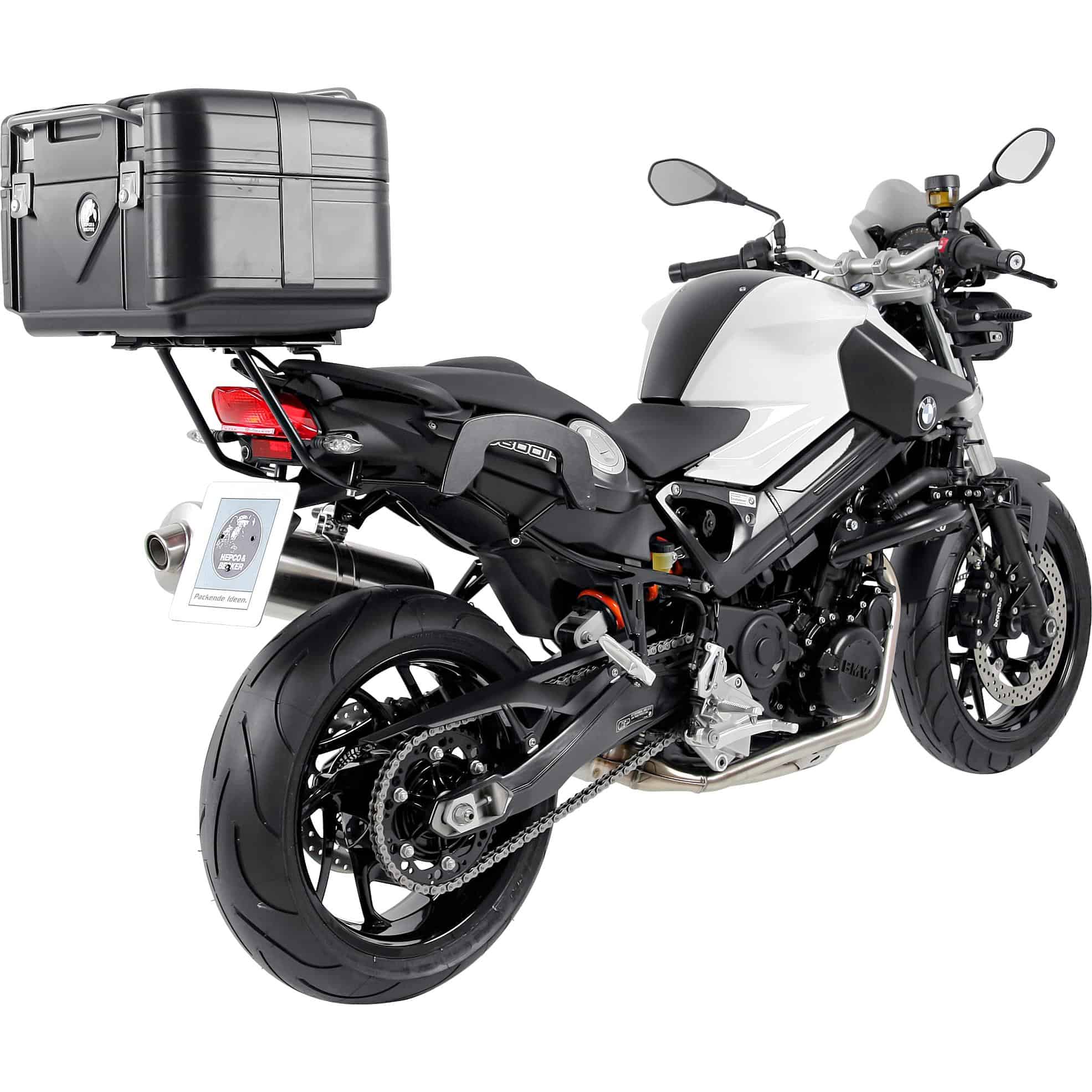 Hepco & Becker Gepäckträger Alurack schwarz für BMW F 800 R 2009-2014 - Motorradzubehör - Motorradgepäck