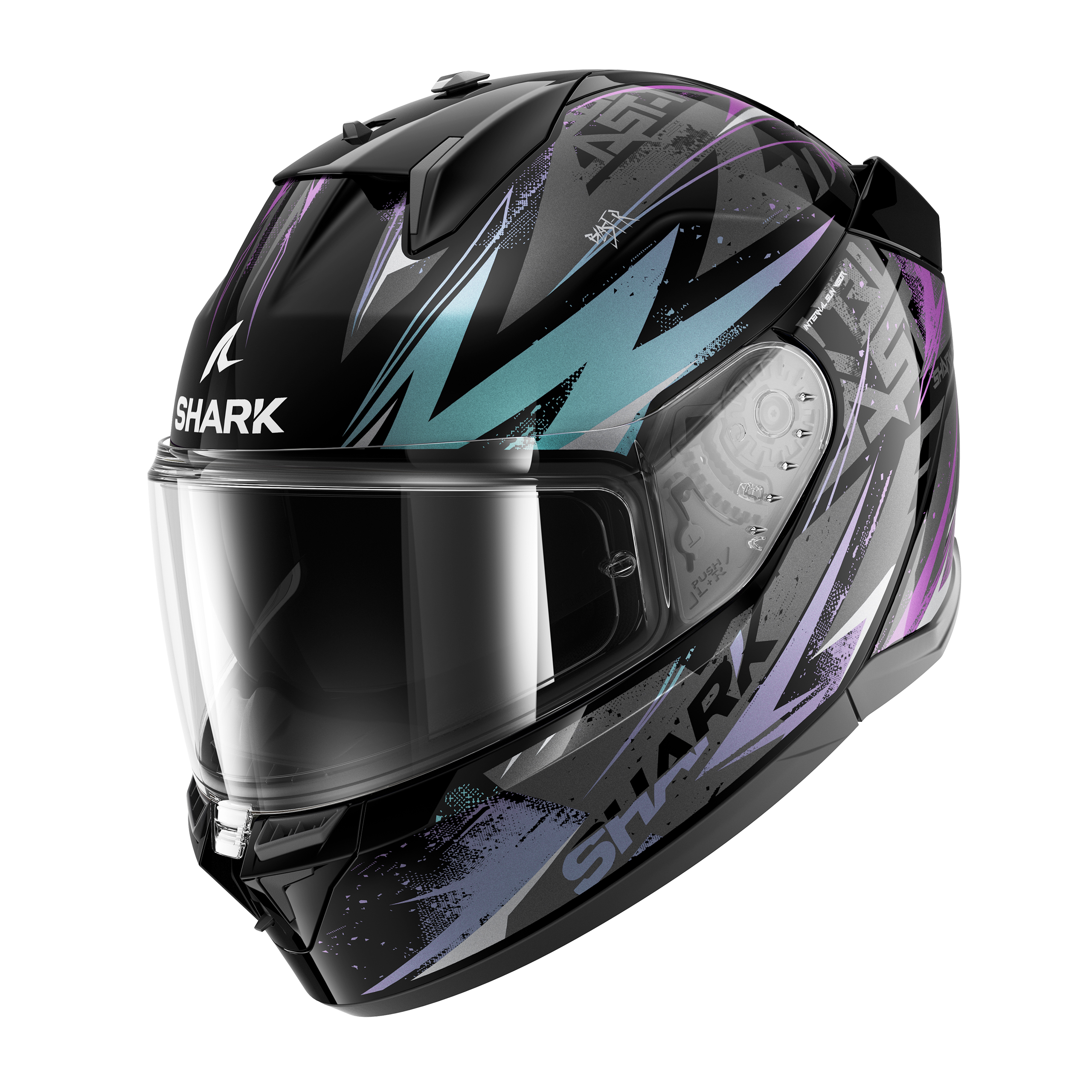 Shark helmets-D-Skwal 3 Blast-R violet XS-4604041999023007