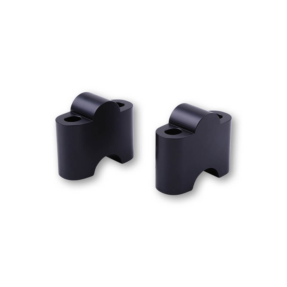 LSL handlebar riser Ø22mm spacer block set 35mm black