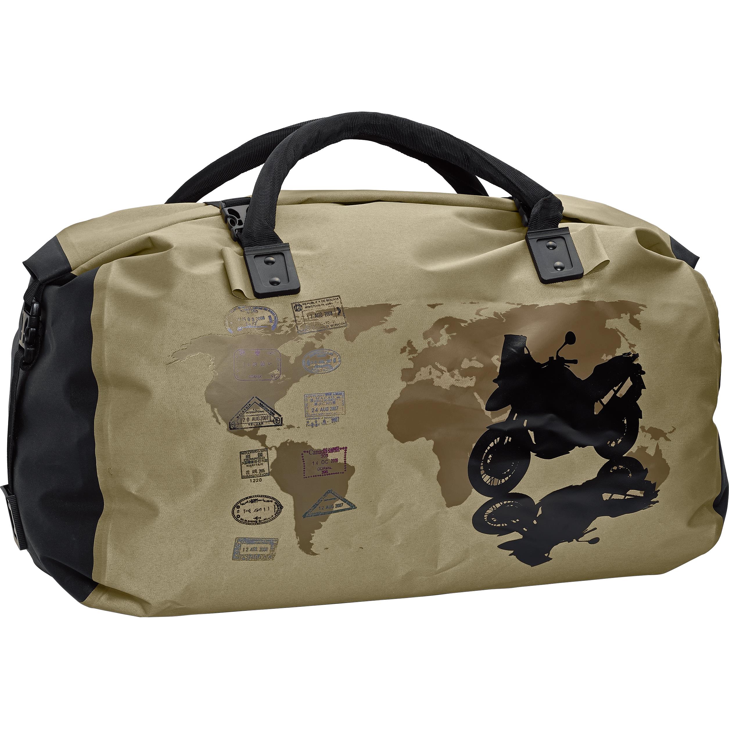 QBag Hecktasche/Gepäckrolle wasserdicht 08 bis zu 80 Liter sand - Motorradzubehör - Motorradgepäck