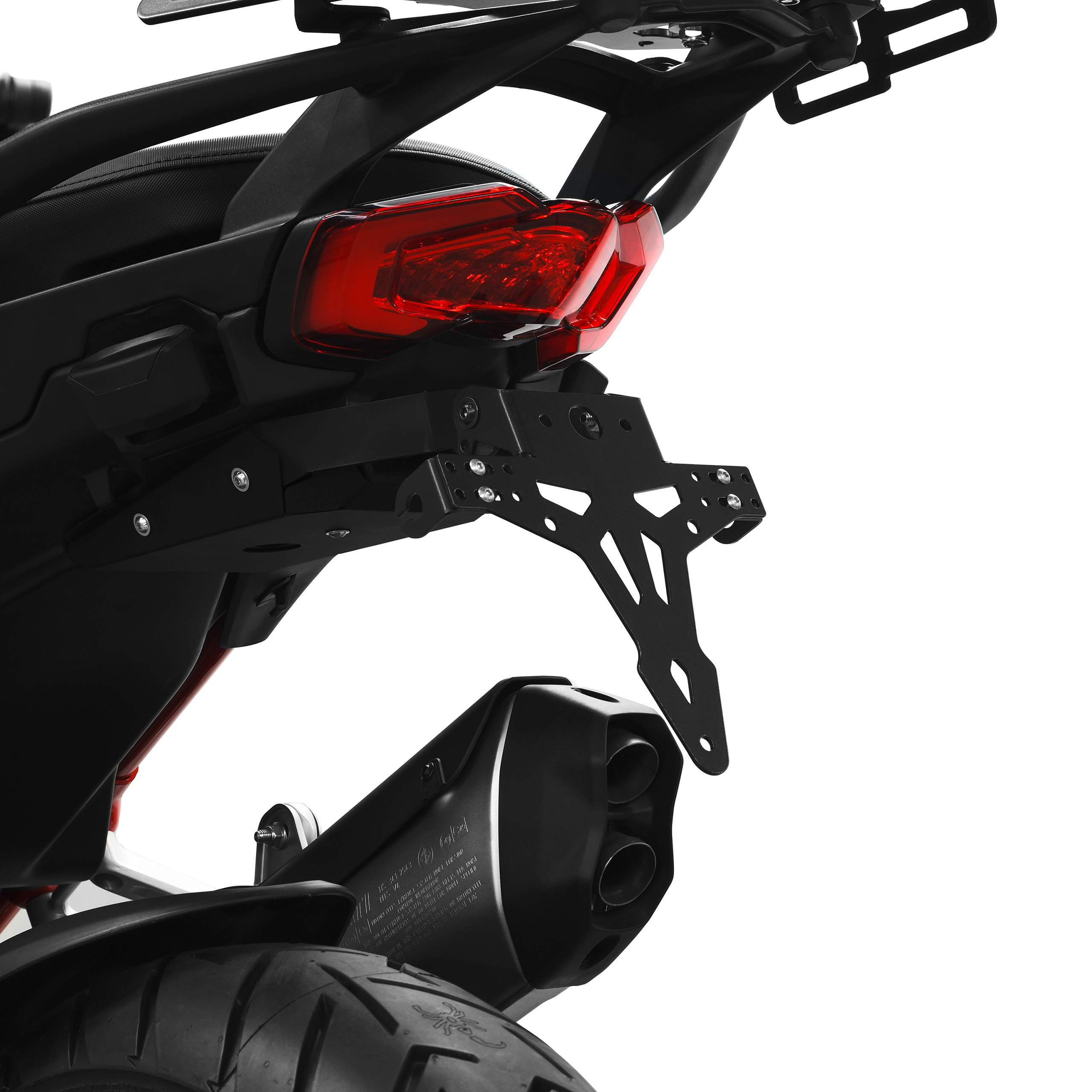 Hashiru Kennzeichenhalter für Ducati Multistrada V4 1200 - Motorradteile & Ersatzteile - Anbauteile