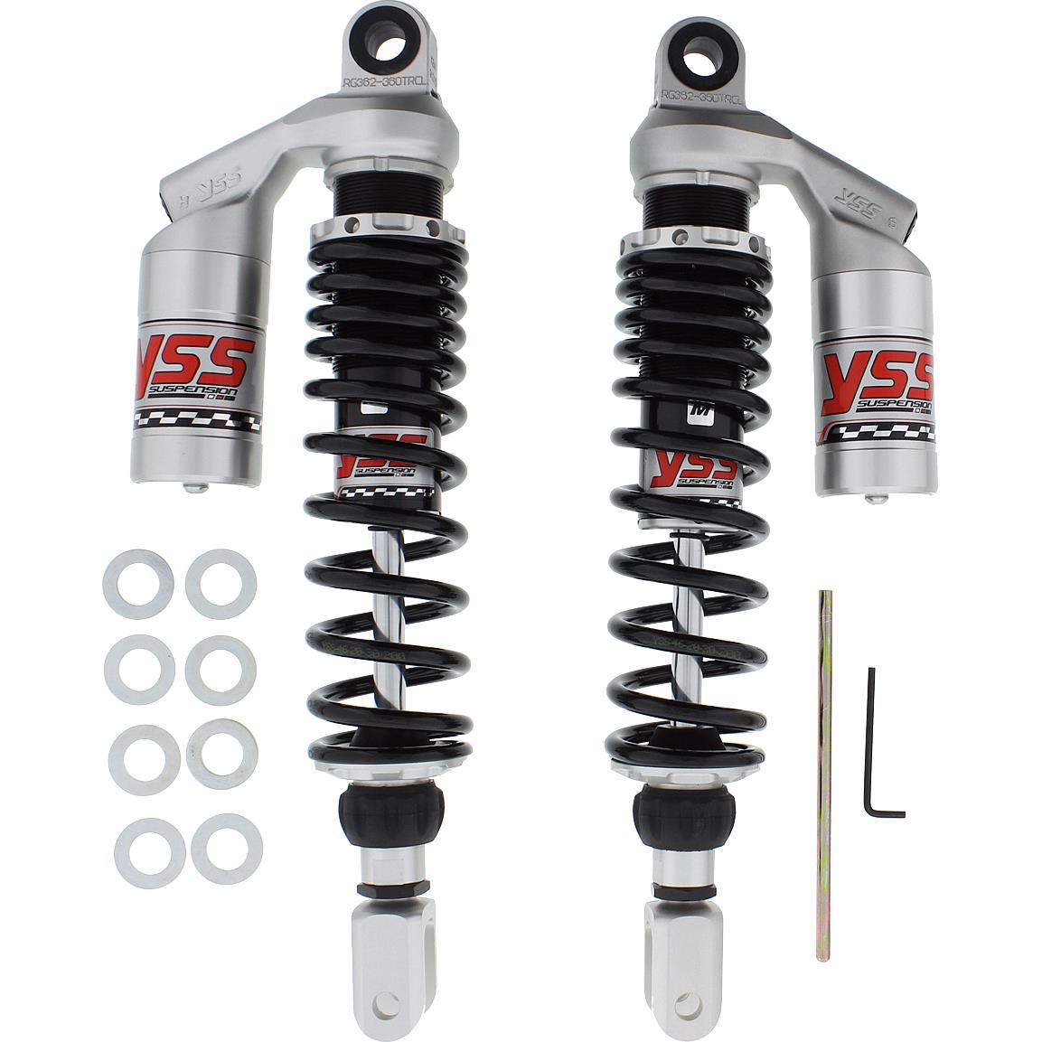 YSS-Federbeine G362-Serie Stereo schwarz 360L für Honda CB/CBX-5701771040999030