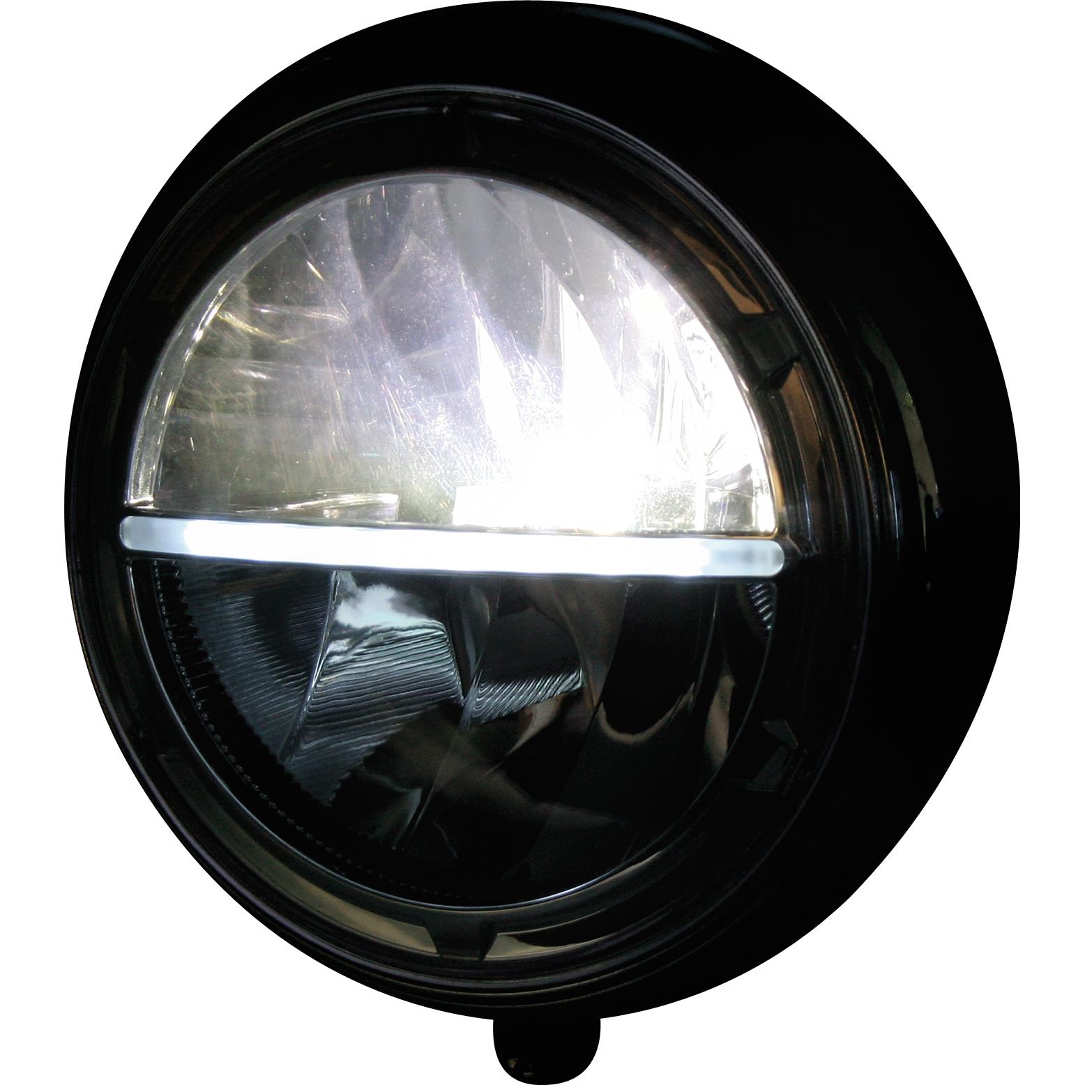 Highsider-Voyage LED Hauptscheinwerfer 205 mm unten chrom-5697941033004230